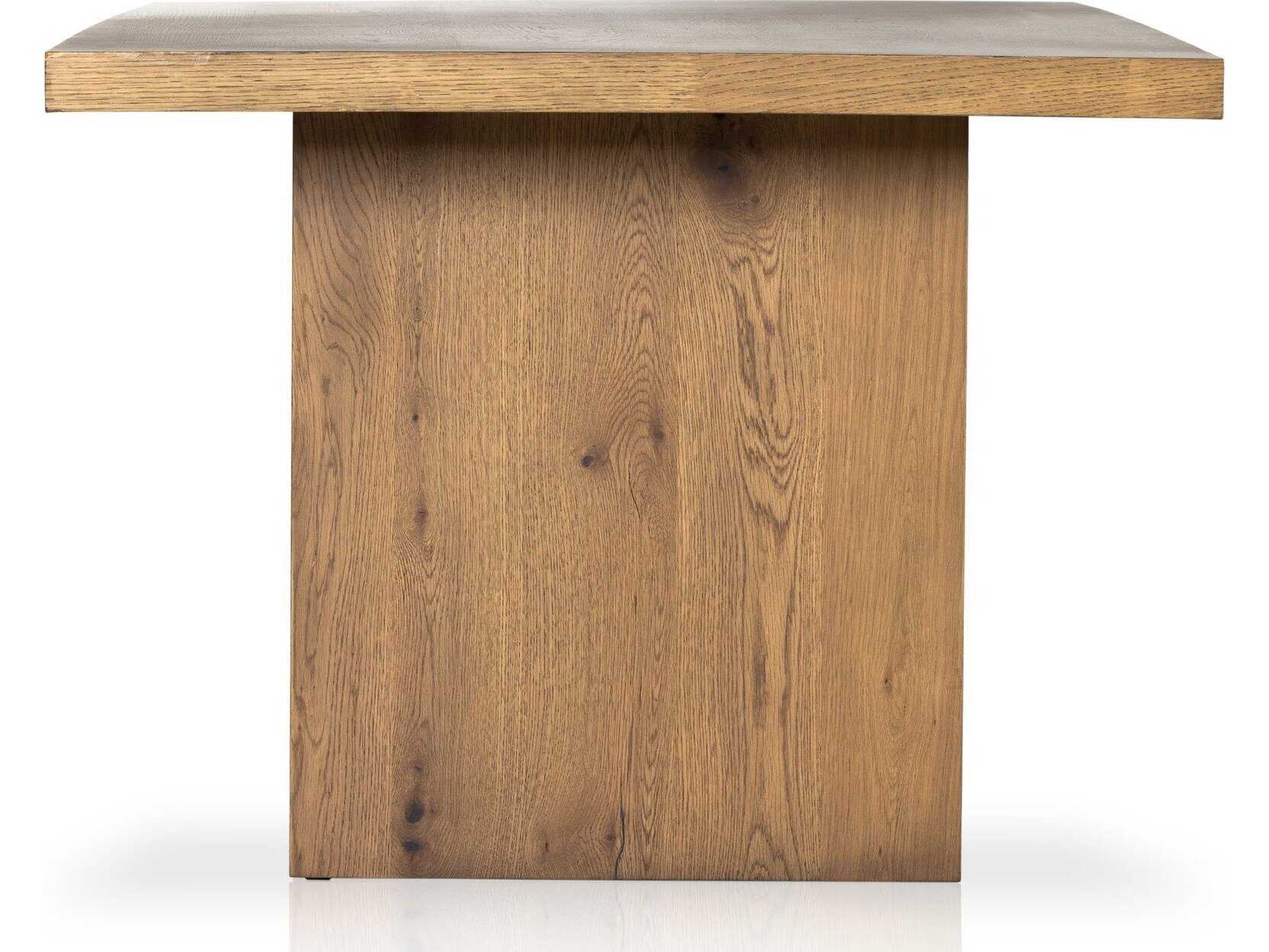 Four Hands Haiden Eaton Amber Oak Resin Dining Table