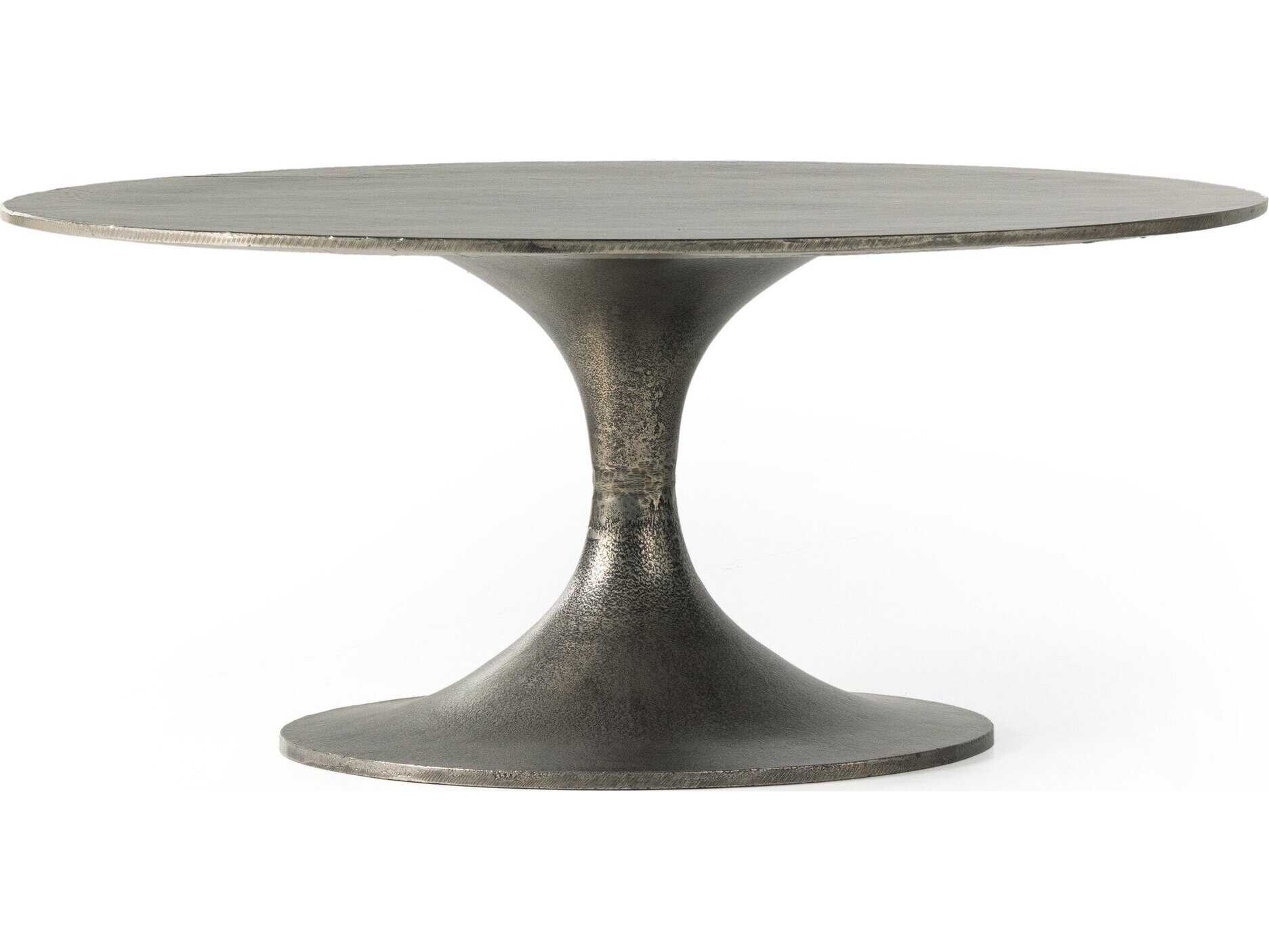 Four Hands Marlow Round Metal Coffee Table