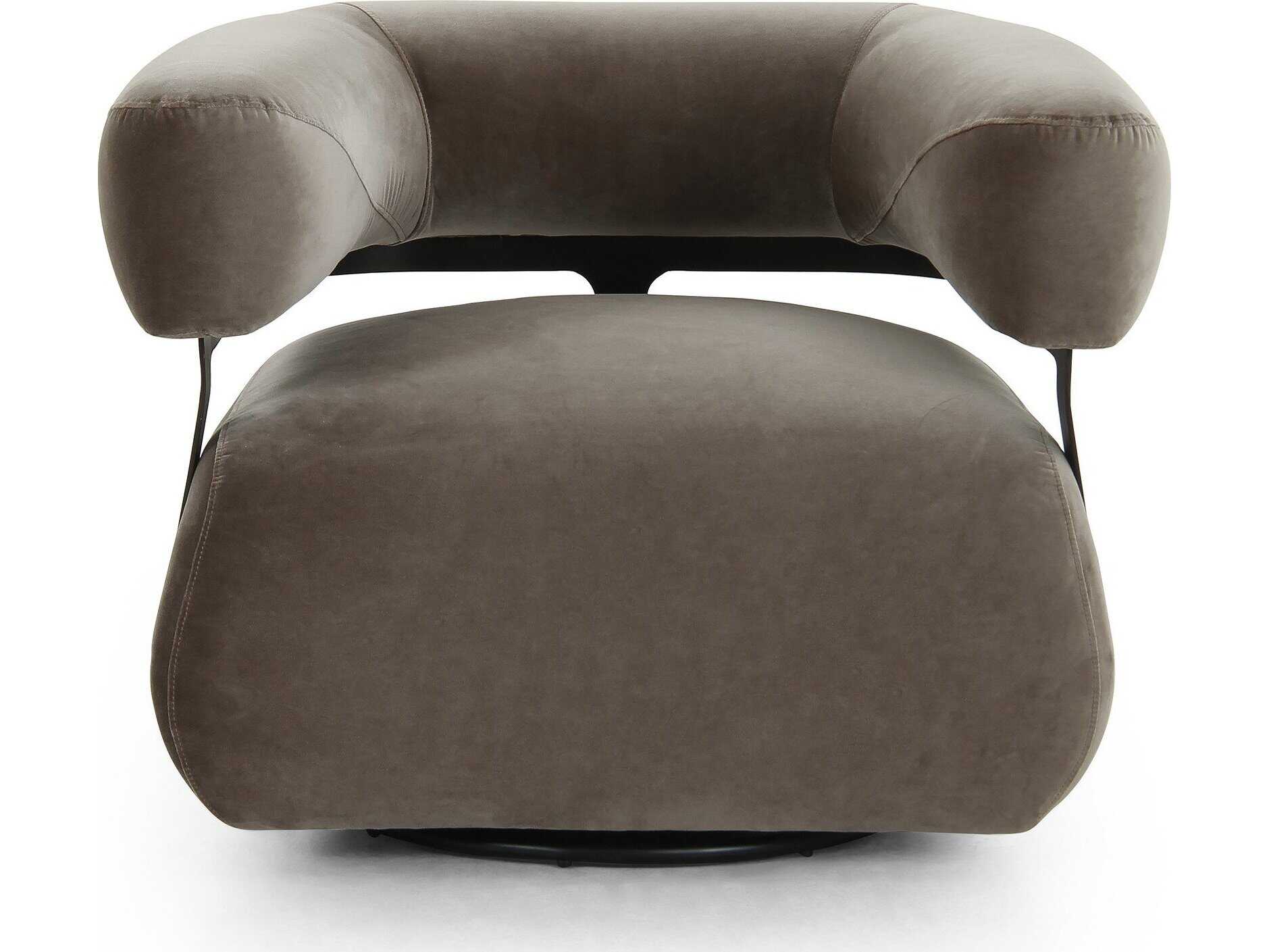 Four Hands Bina Gareth Surrey Fossil  Swivel Chair