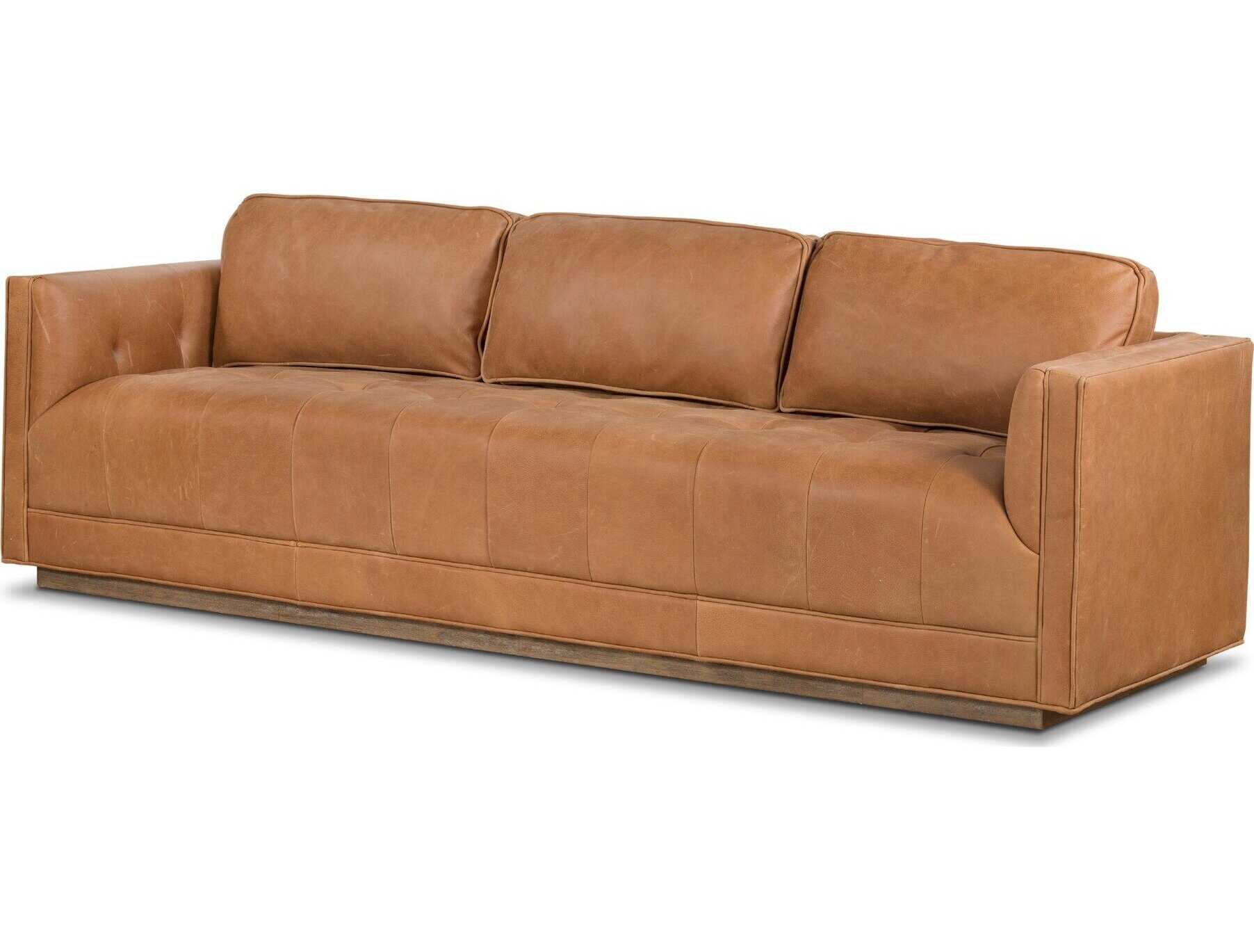 Four Hands Easton Kiera Palermo Cognac Sofa
