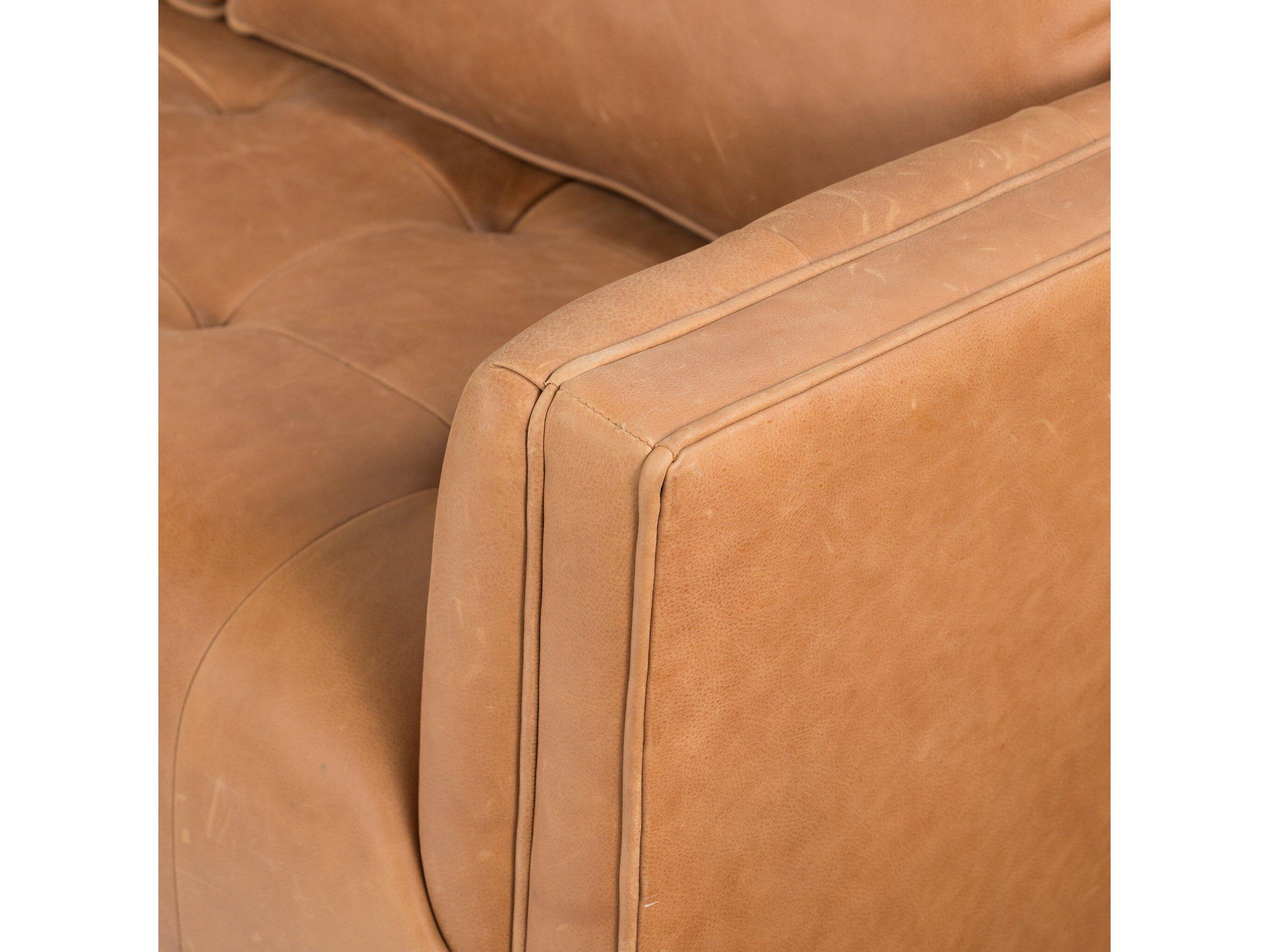 Four Hands Easton Kiera Palermo Cognac Sofa