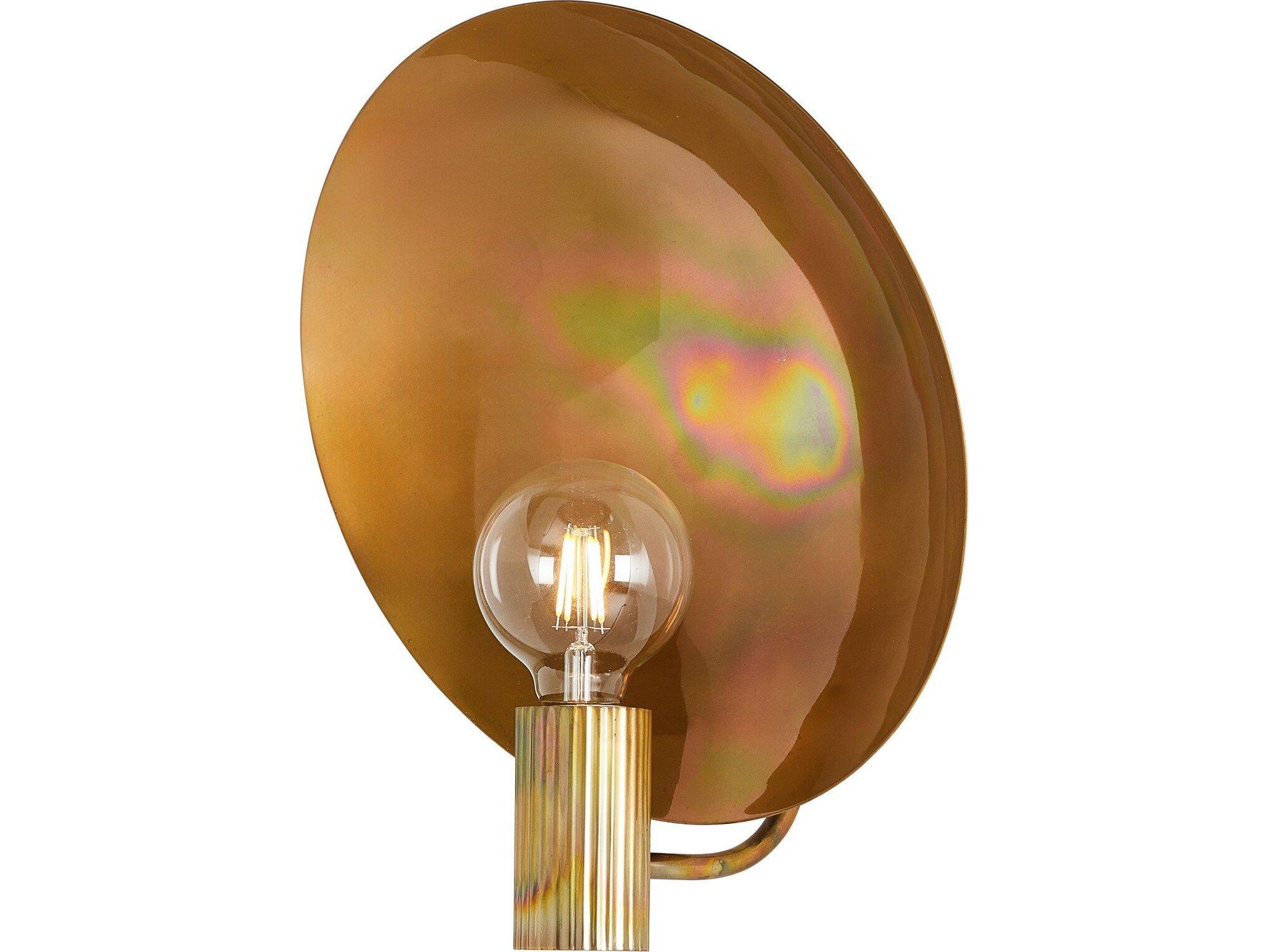 Four Hands Camden Lund Burnt Brass Sconce