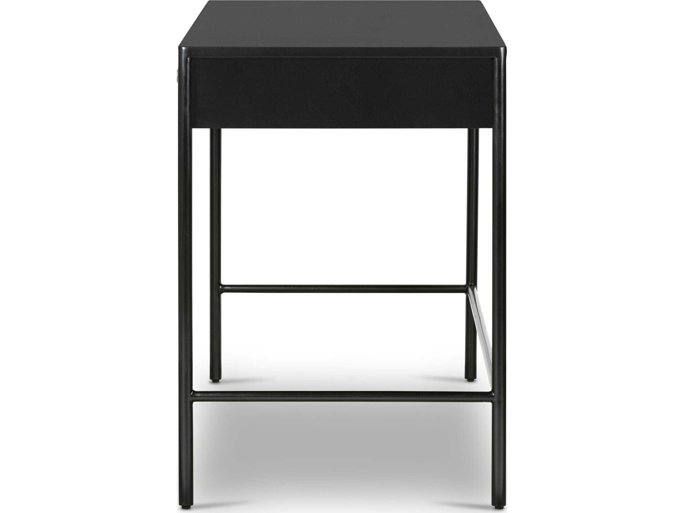 Four Hands Bolton Soto Black Weathered Bronze Secretary Desk