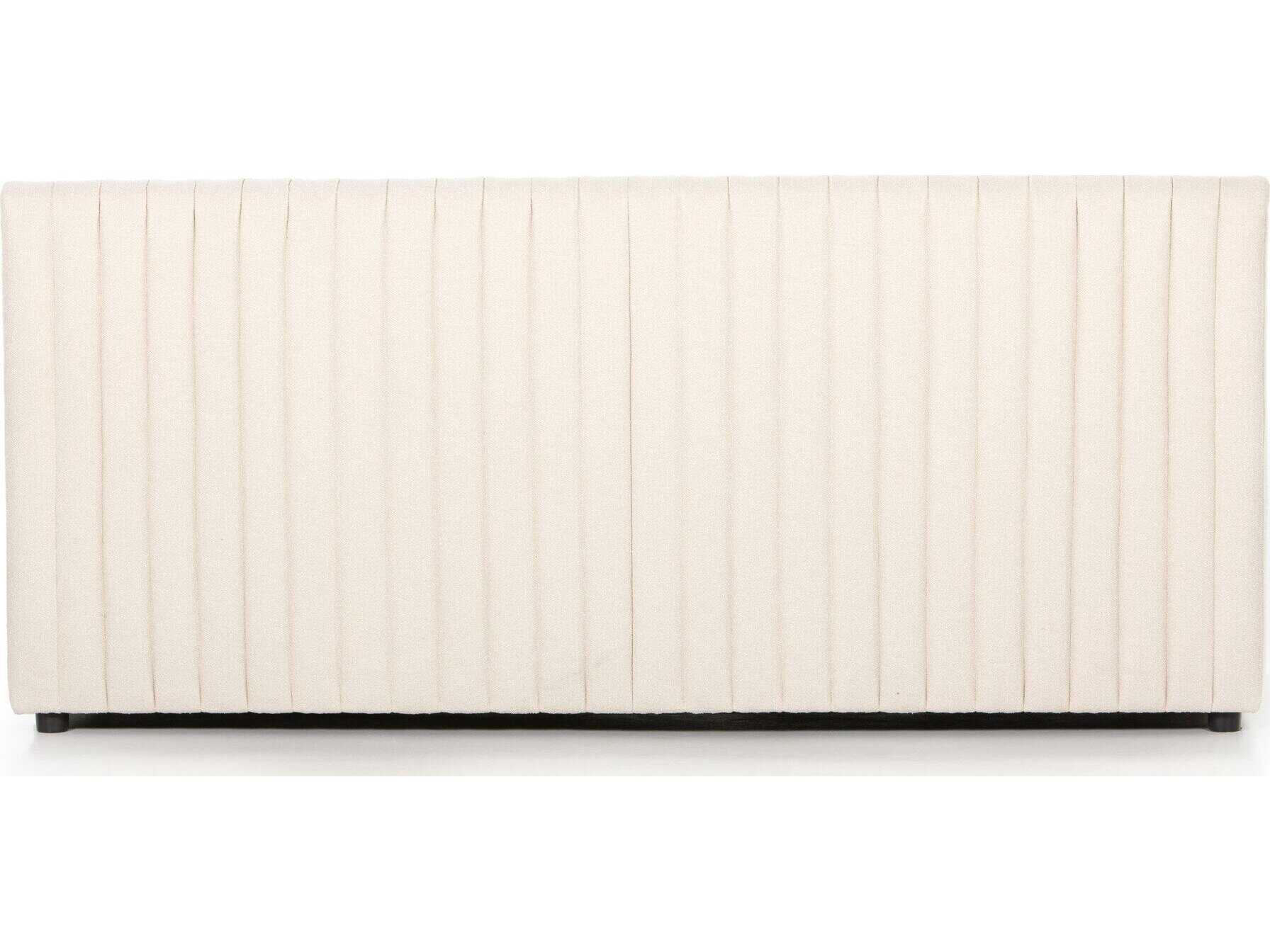 Four Hands Grayson Capri Oatmeal Cream Upholstered Accent Bench