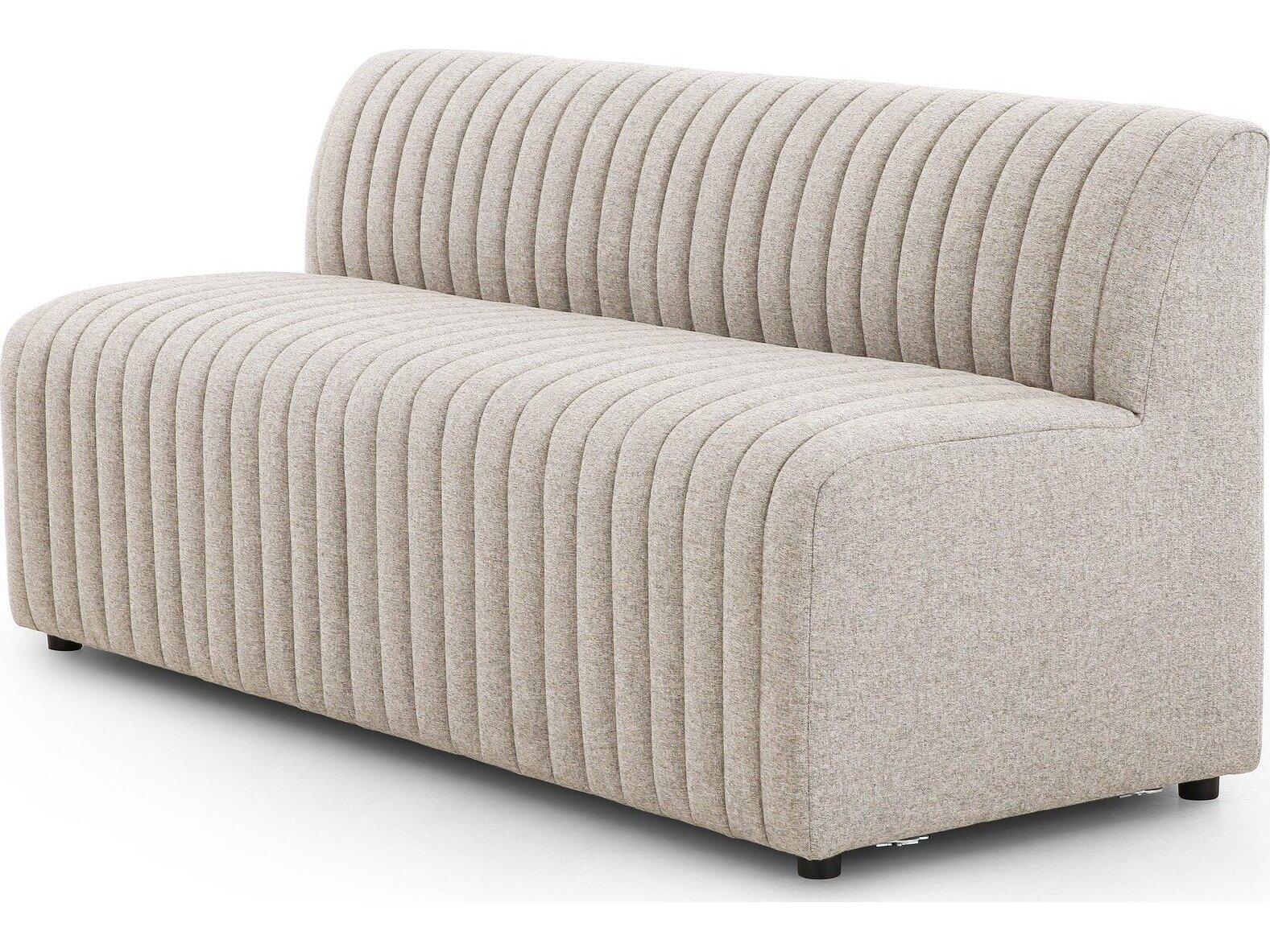 Four Hands Grayson Augustine Orly Natural Upholstered Dining Banquette