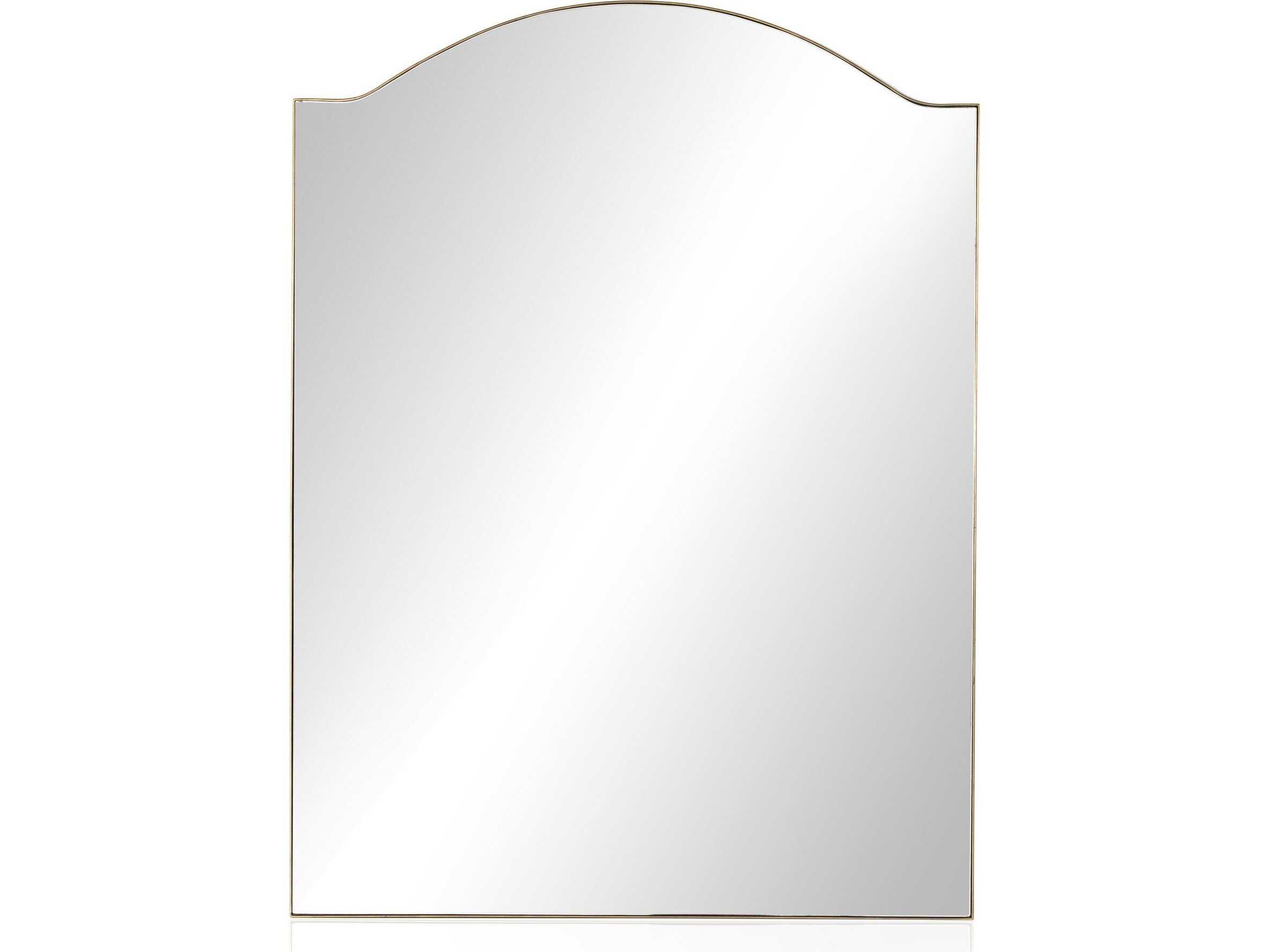 Four Hands Asher Jacques Antique Brass Floor Mirror