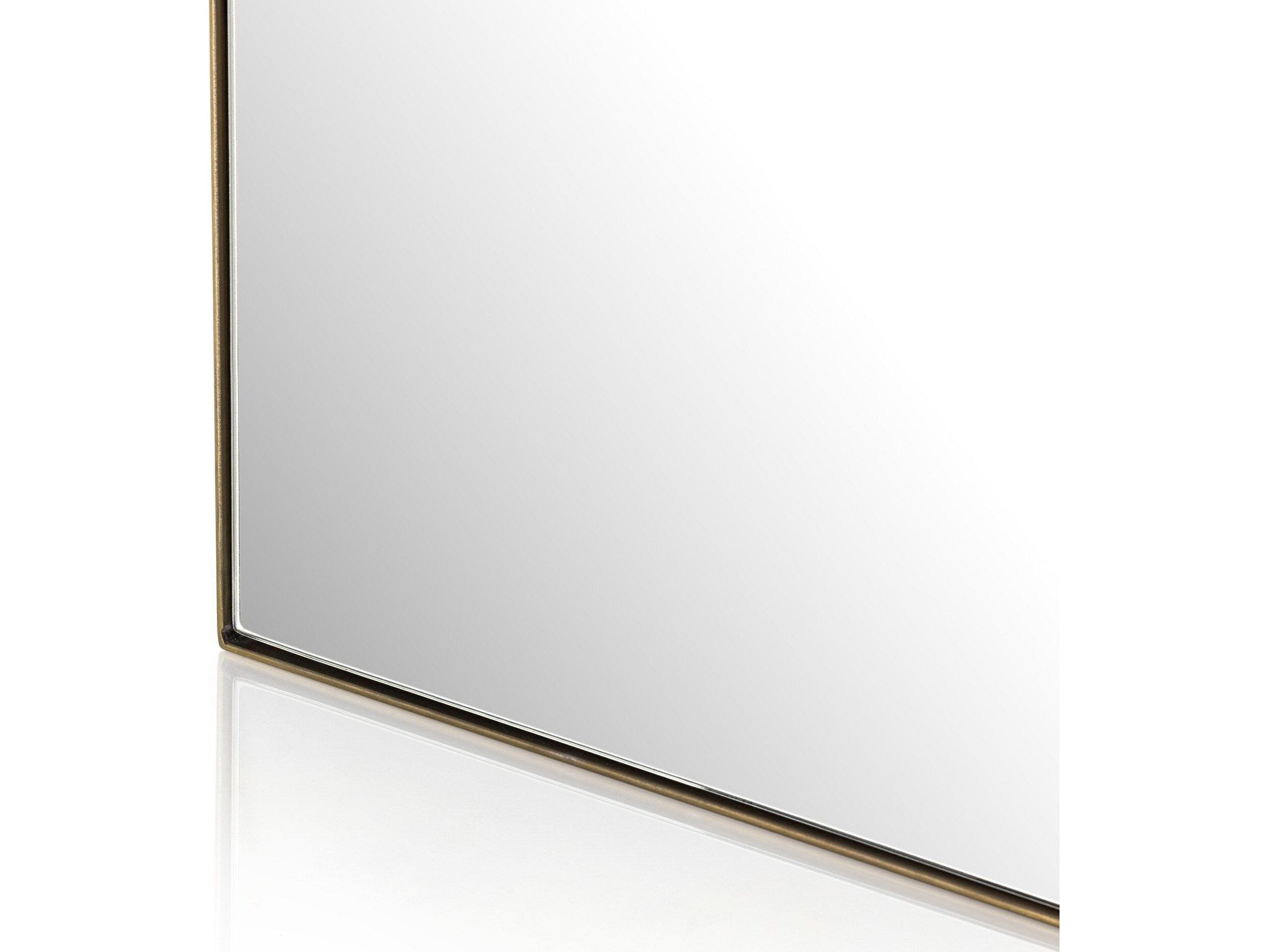 Four Hands Asher Jacques Antique Brass Floor Mirror