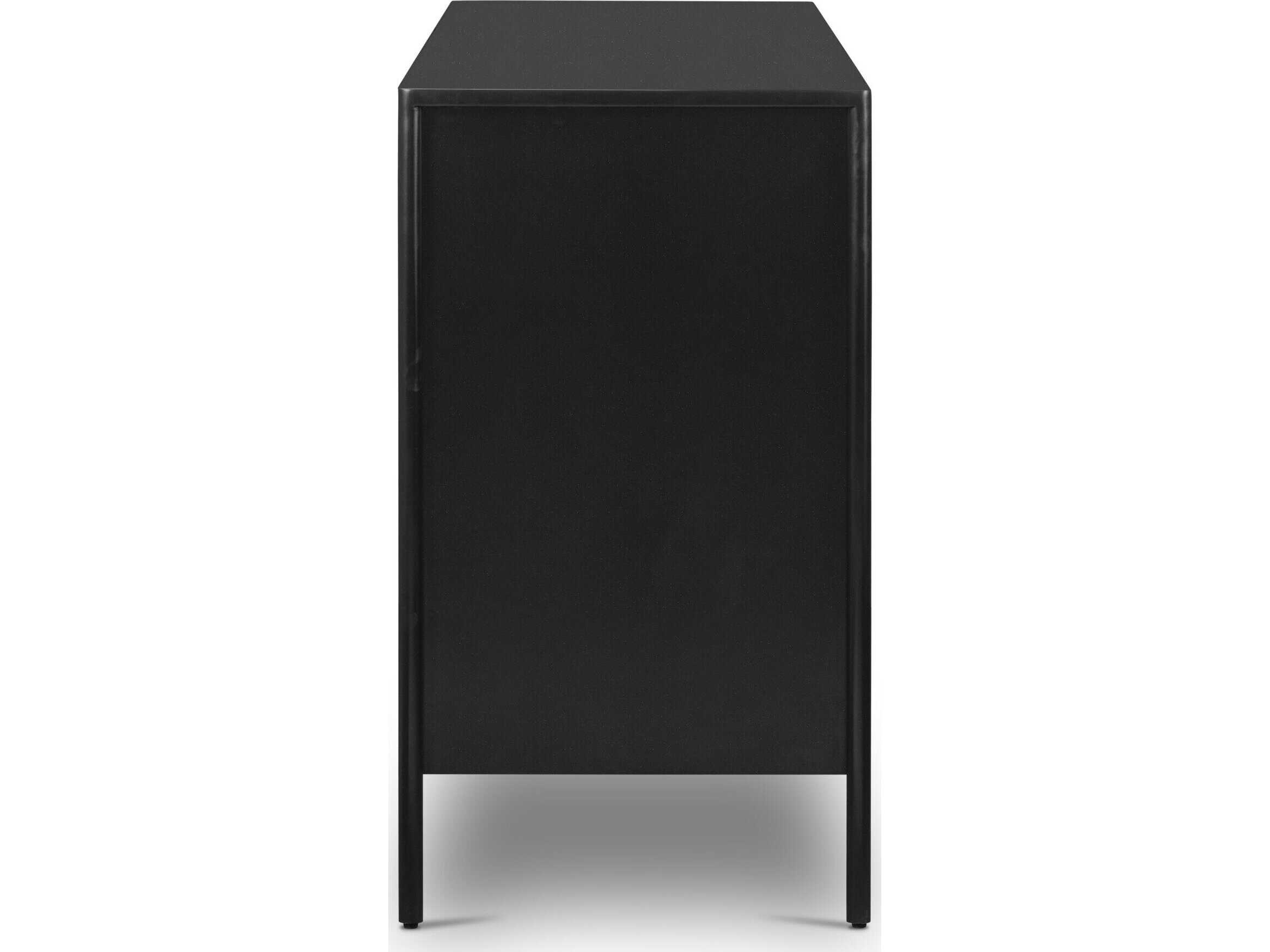 Four Hands Bolton Soto 74" Black Weathered Bronze Sideboard