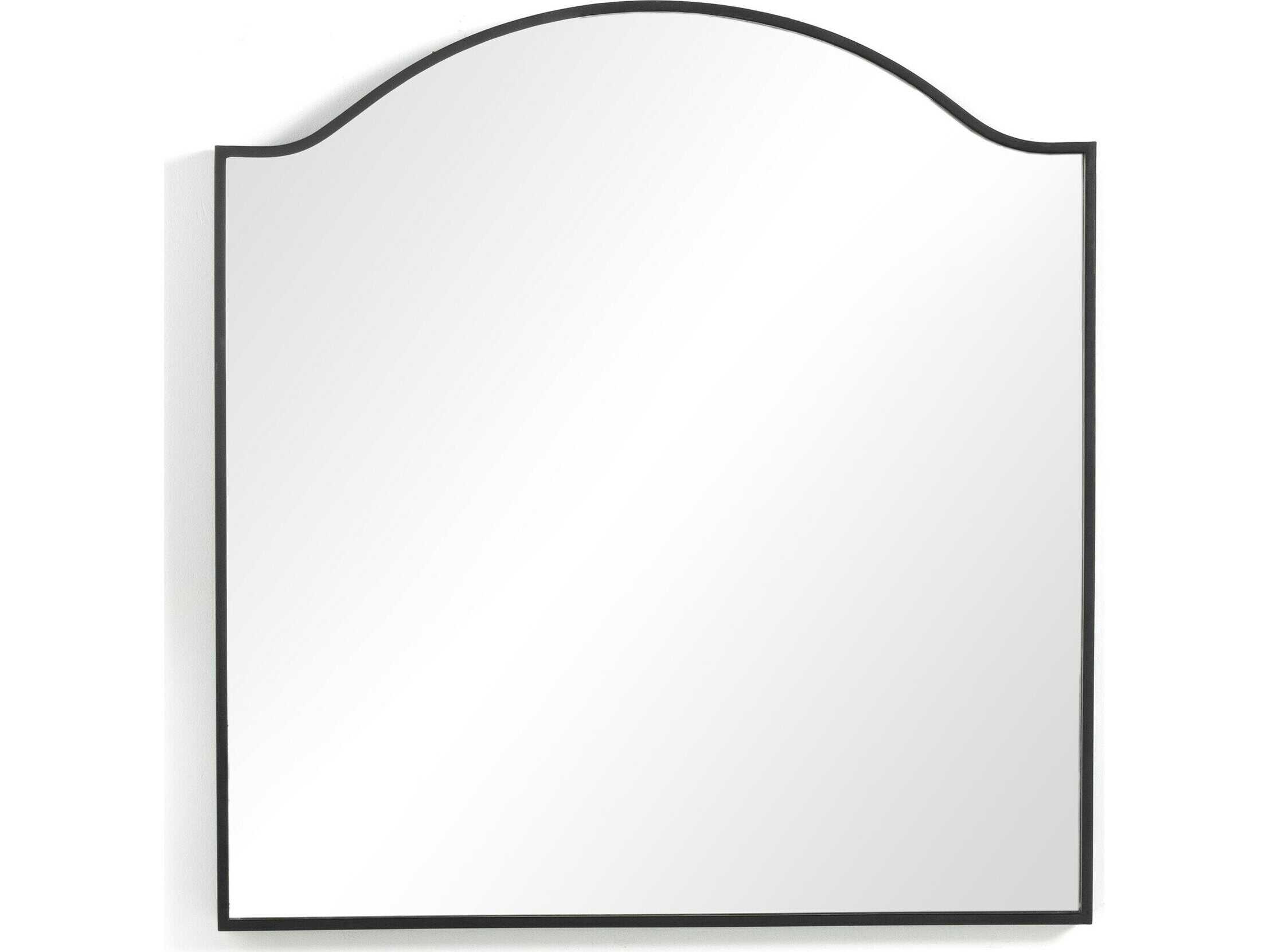 Four Hands Asher Jacques Gunmetal  Mirror