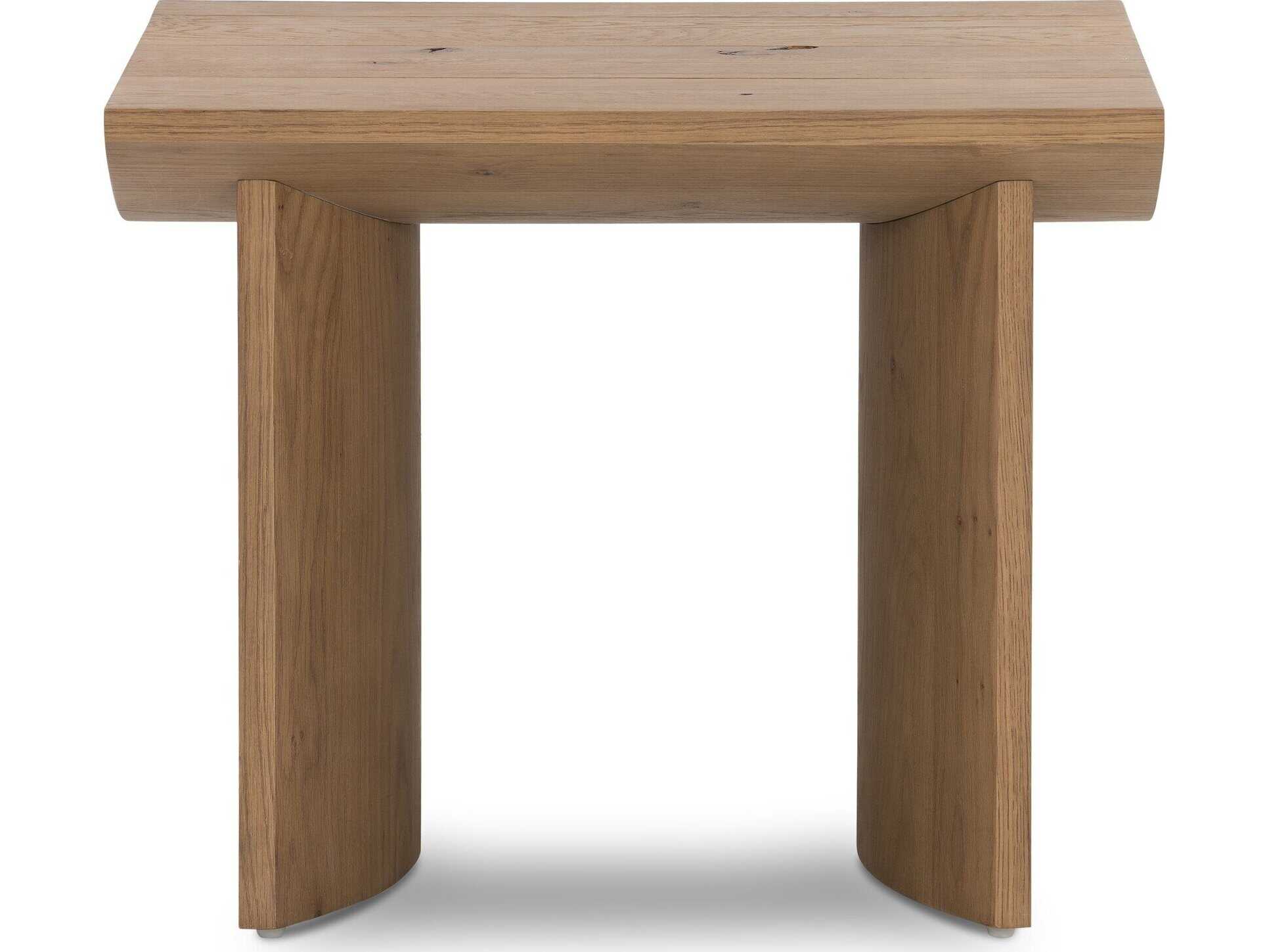 Four Hands Barton Pickford Rectangular Wood Dusted Oak End Table