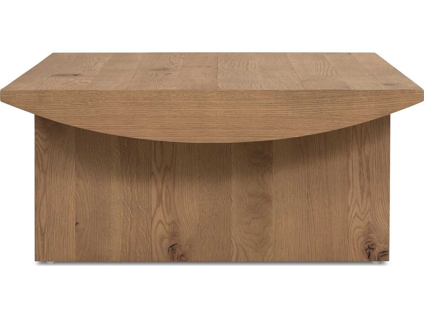 Four Hands Barton Pickford Rectangular Wood Dusted Oak Coffee Table