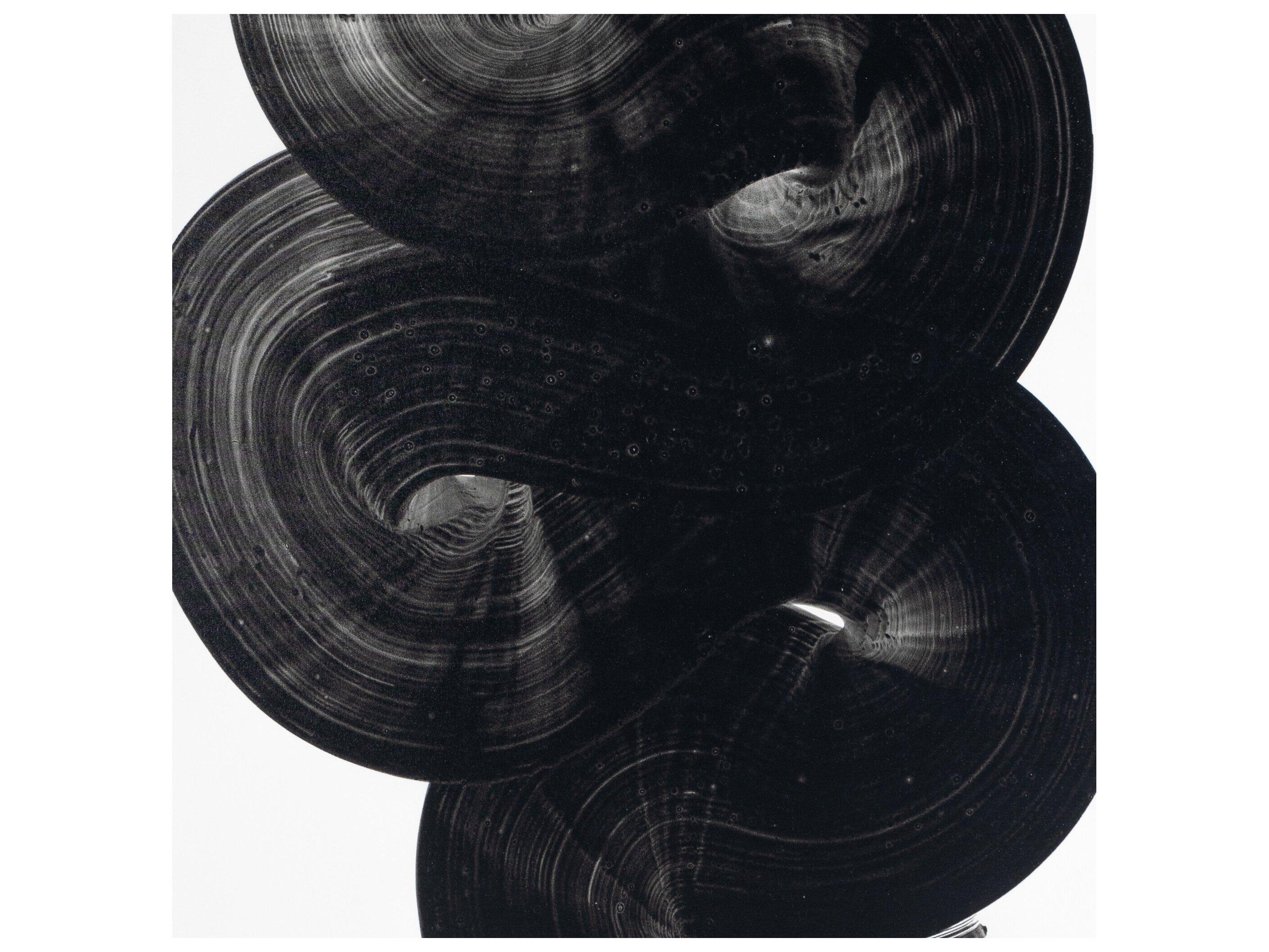 Four Hands Art Studio Flow by Dan Hobday Natural Maple Floater  Canvas Wall Art