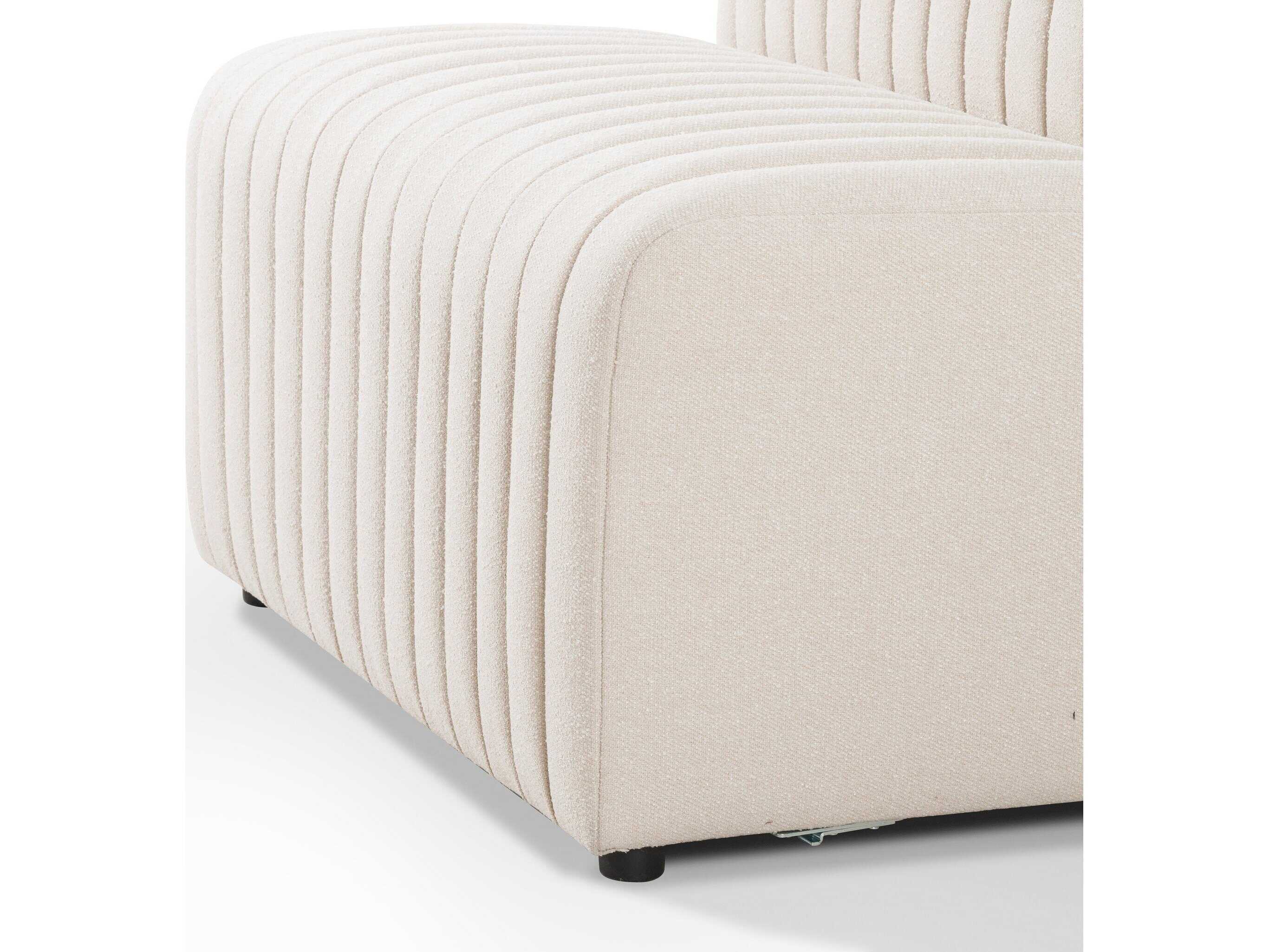 Four Hands Grayson Augustine Beige Upholstered Side Dining Chair