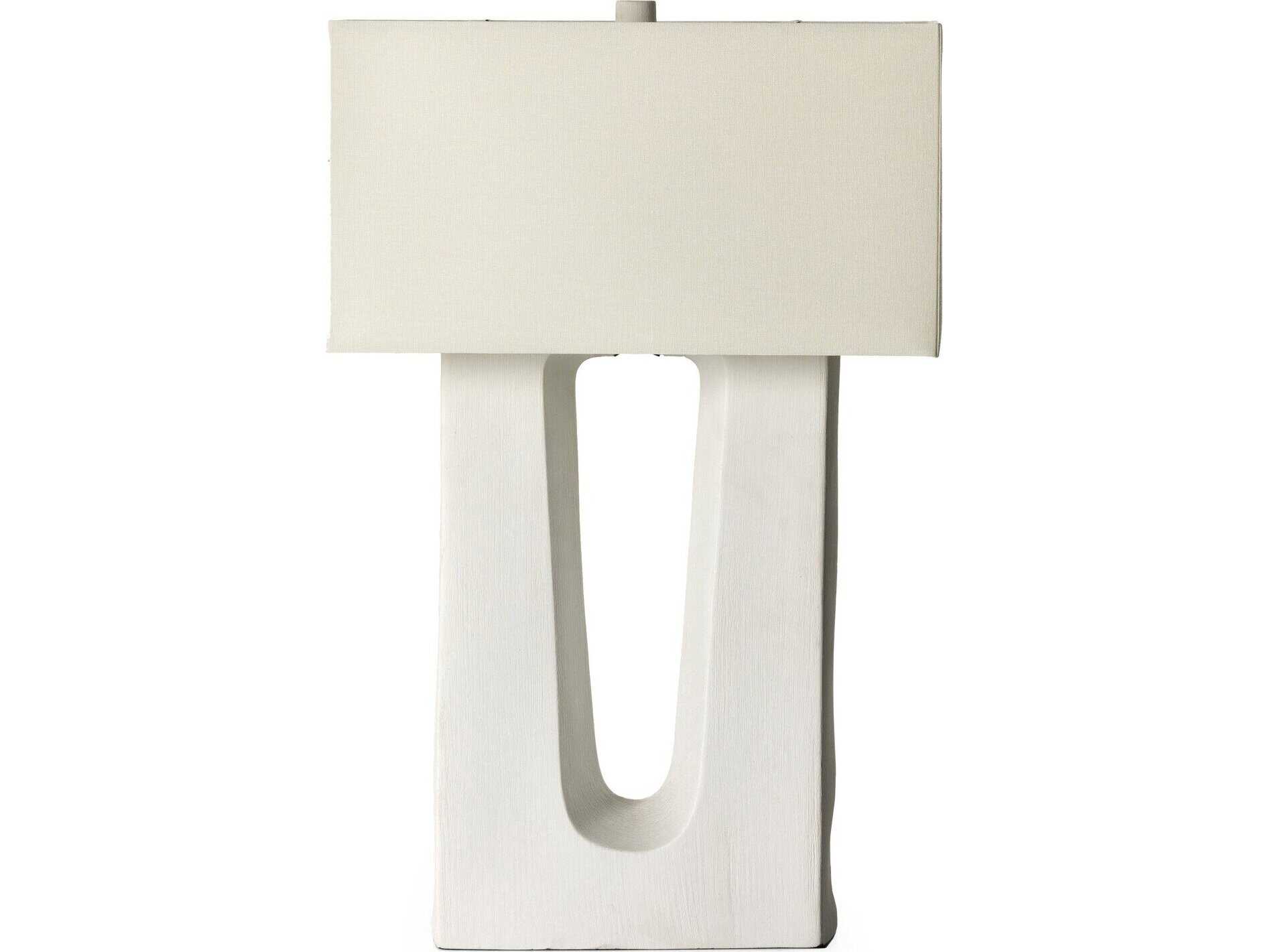 Four Hands Ryker White LED Buffet Lamp