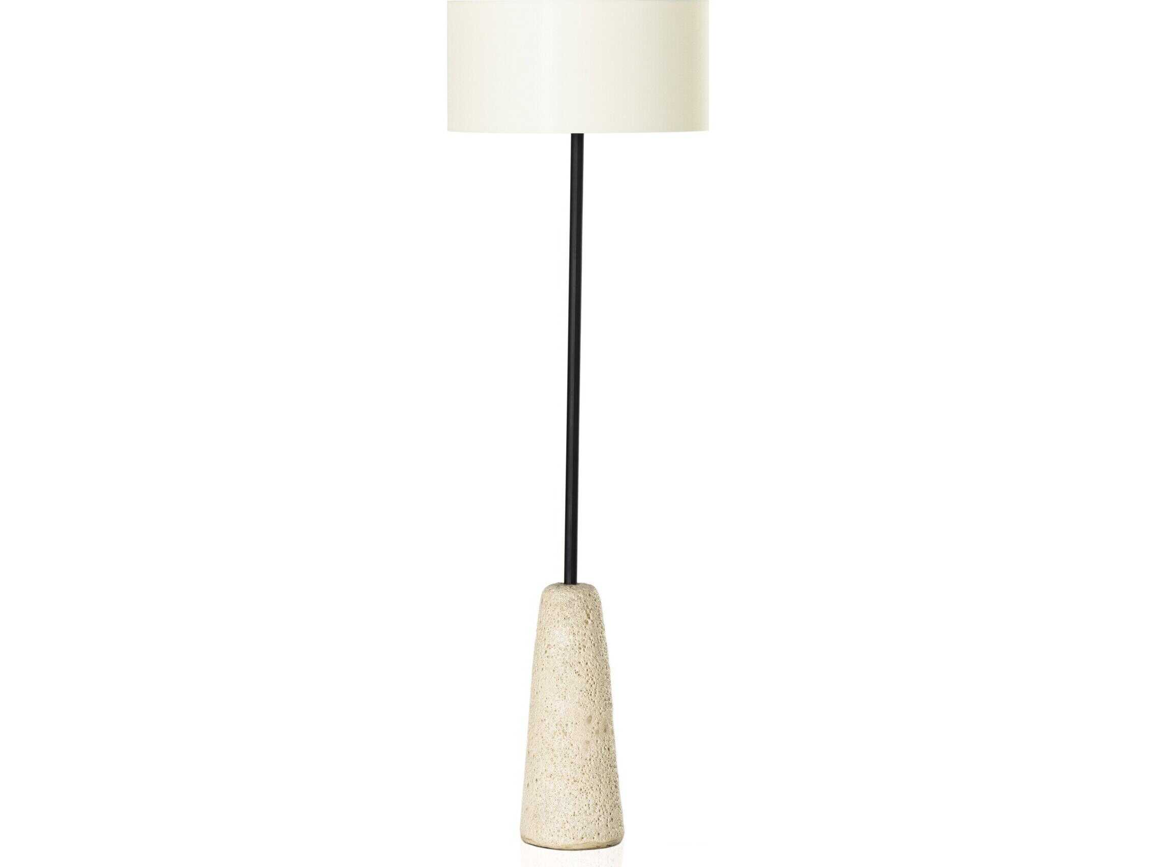 Four Hands Ryker Black LED Floor Lamp
