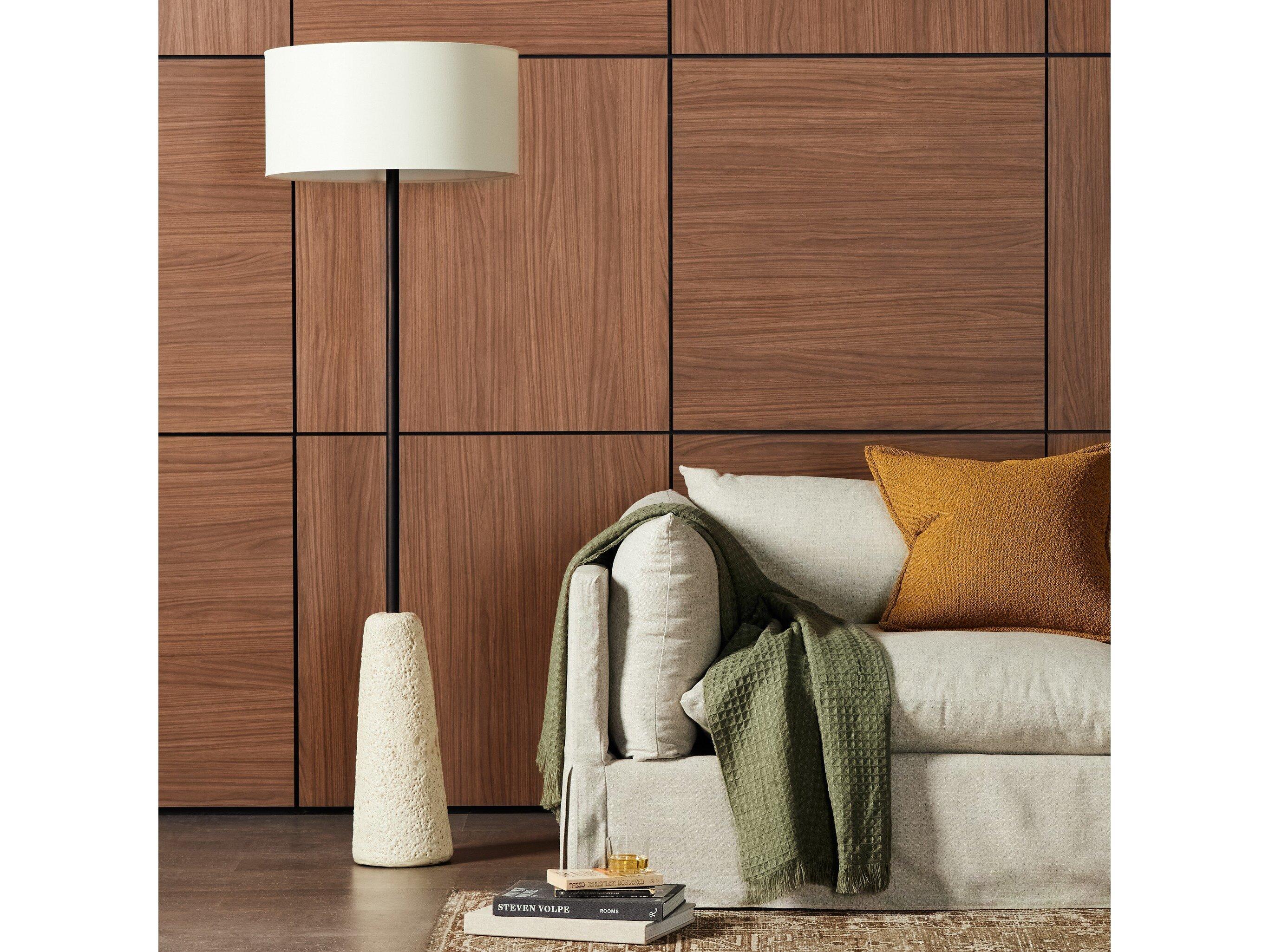 Four Hands Ryker Black LED Floor Lamp