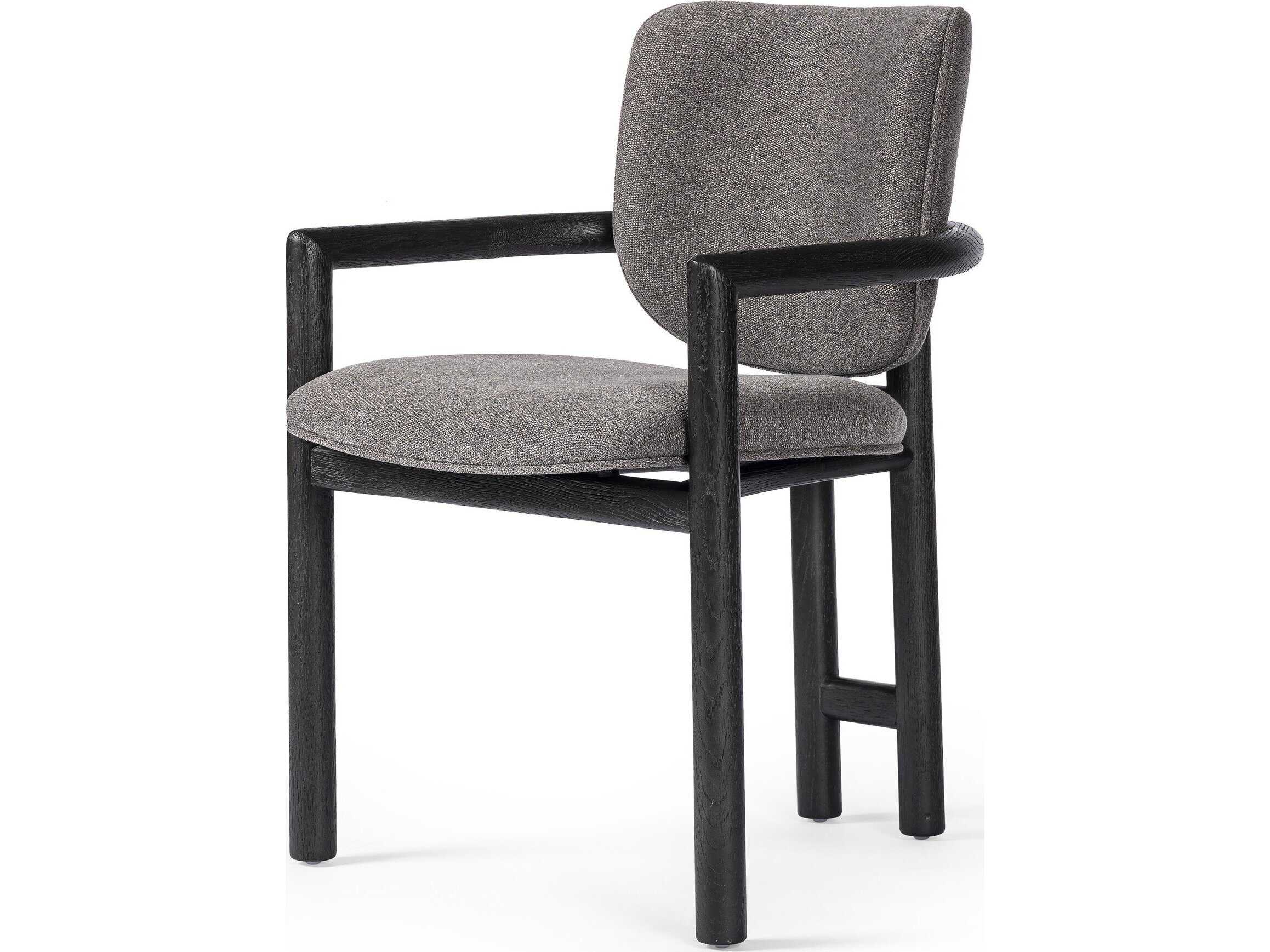 Four Hands Irondale Madeira Dining Chair - Ebony Oak