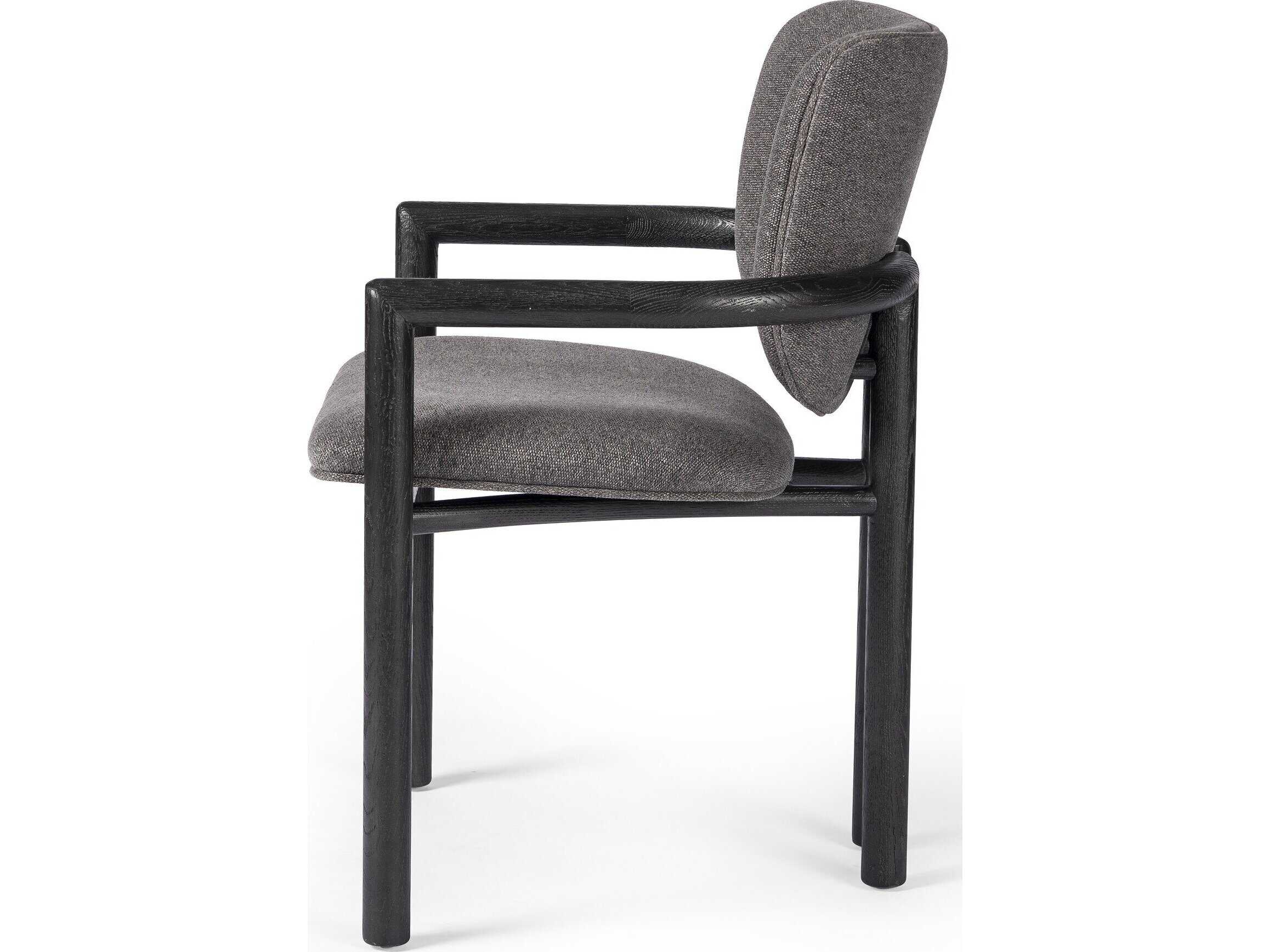 Four Hands Irondale Madeira Dining Chair - Ebony Oak