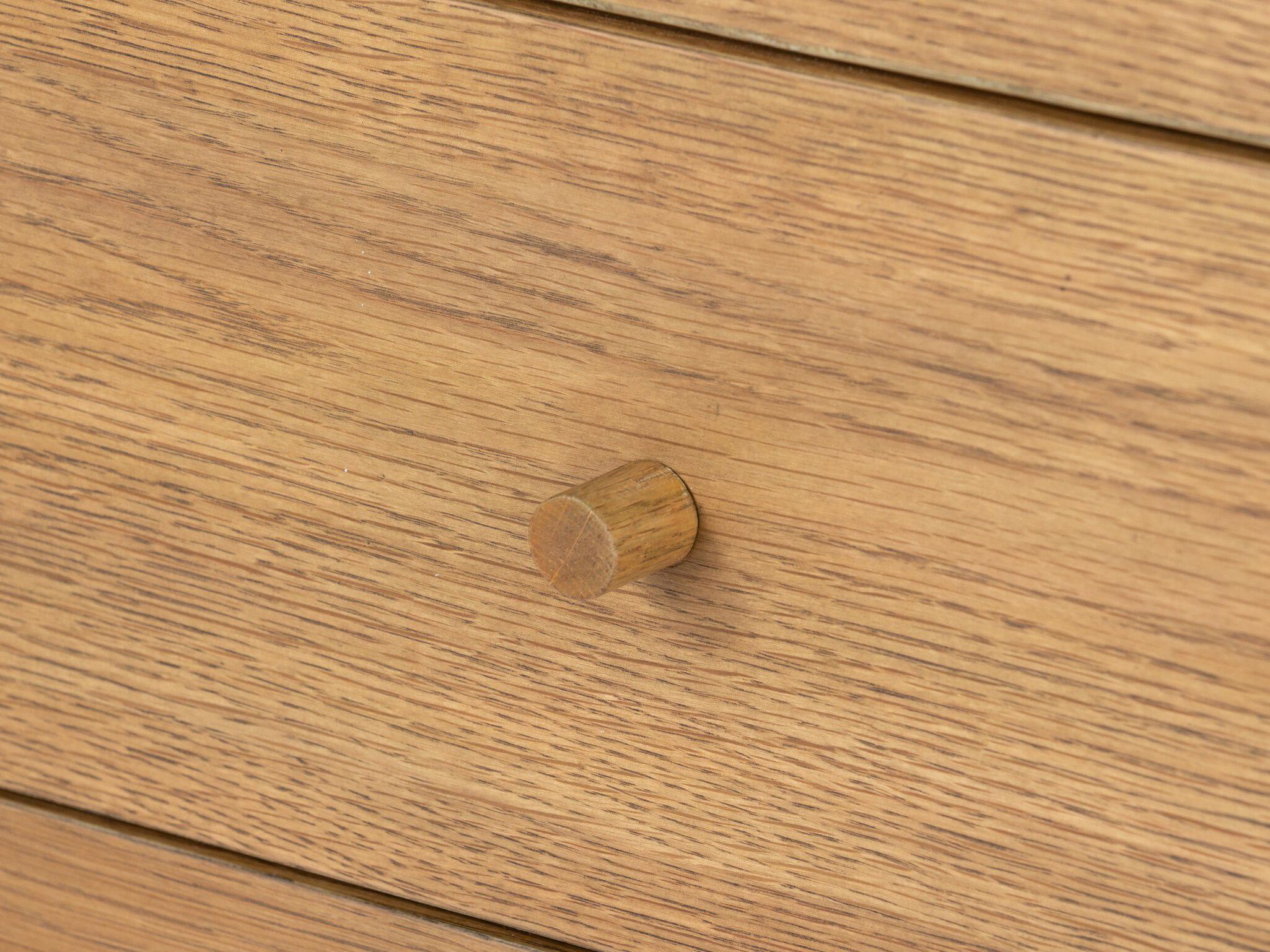 Four Hands Haiden 5-Drawers Tawny Oak Brown Wood Accent Chest