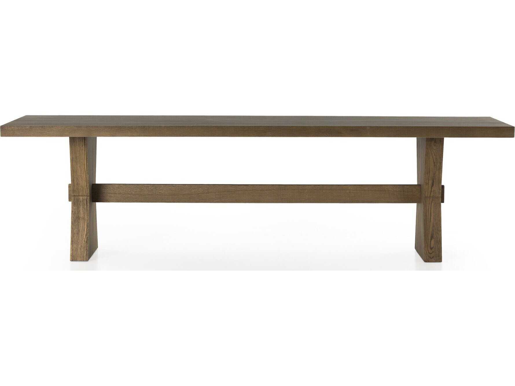 Four Hands Irondale Tia Drifted Oak Solid Dining Table