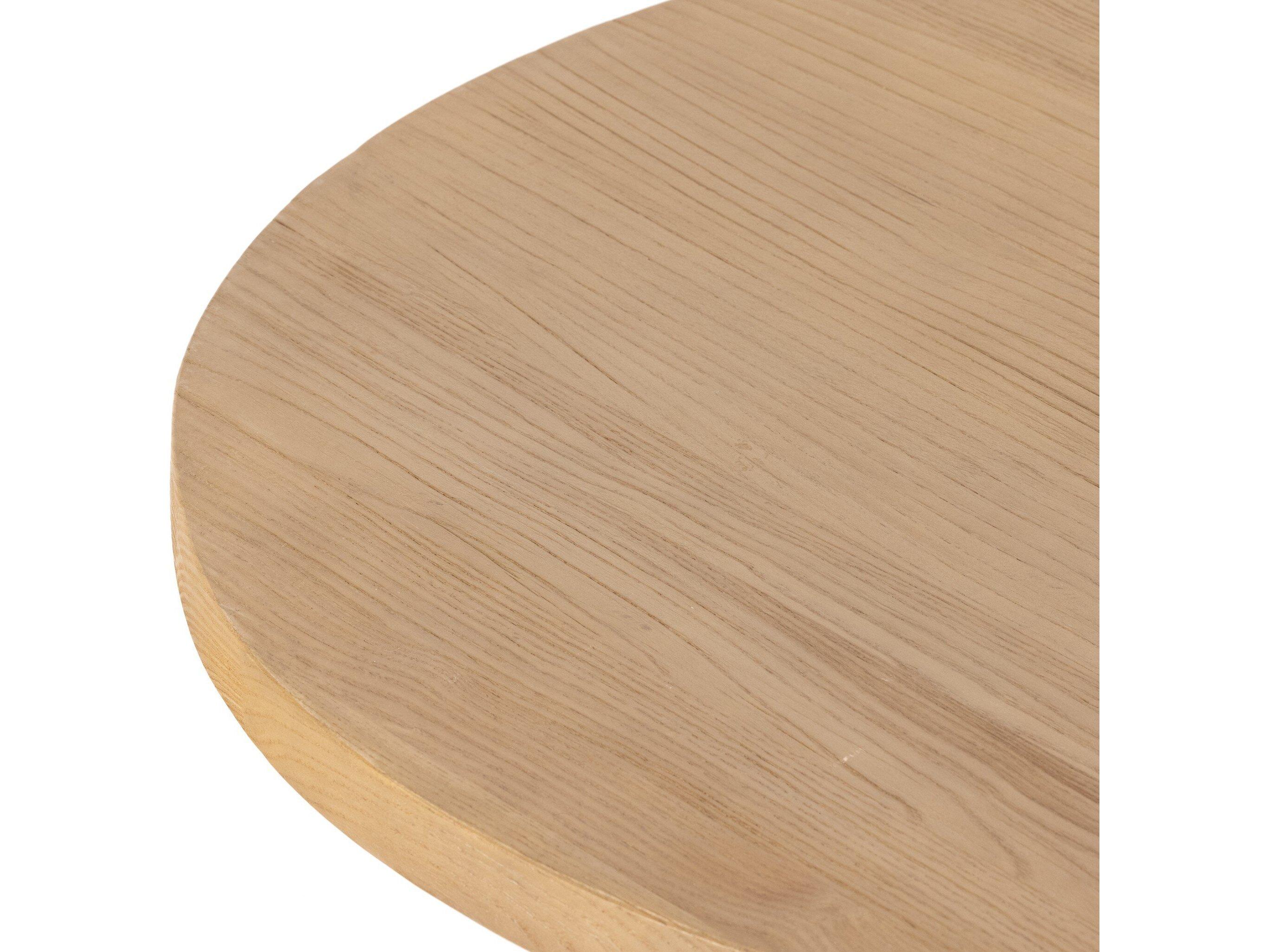 Four Hands Wells Liad Round Natural Nettlewood Coffee Table