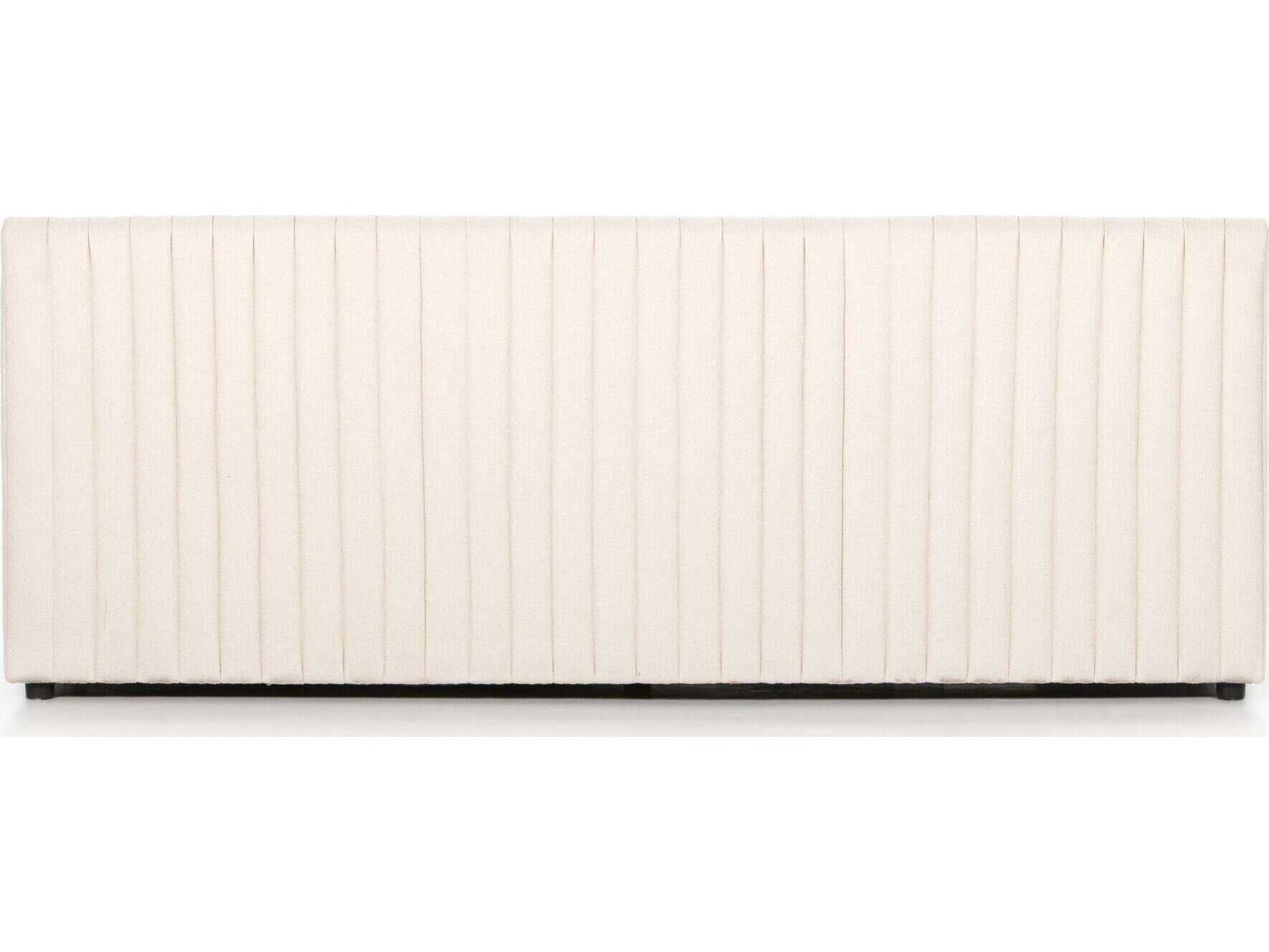 Four Hands Grayson Augustine Capri Oatmeal Upholstered Dining Banquette