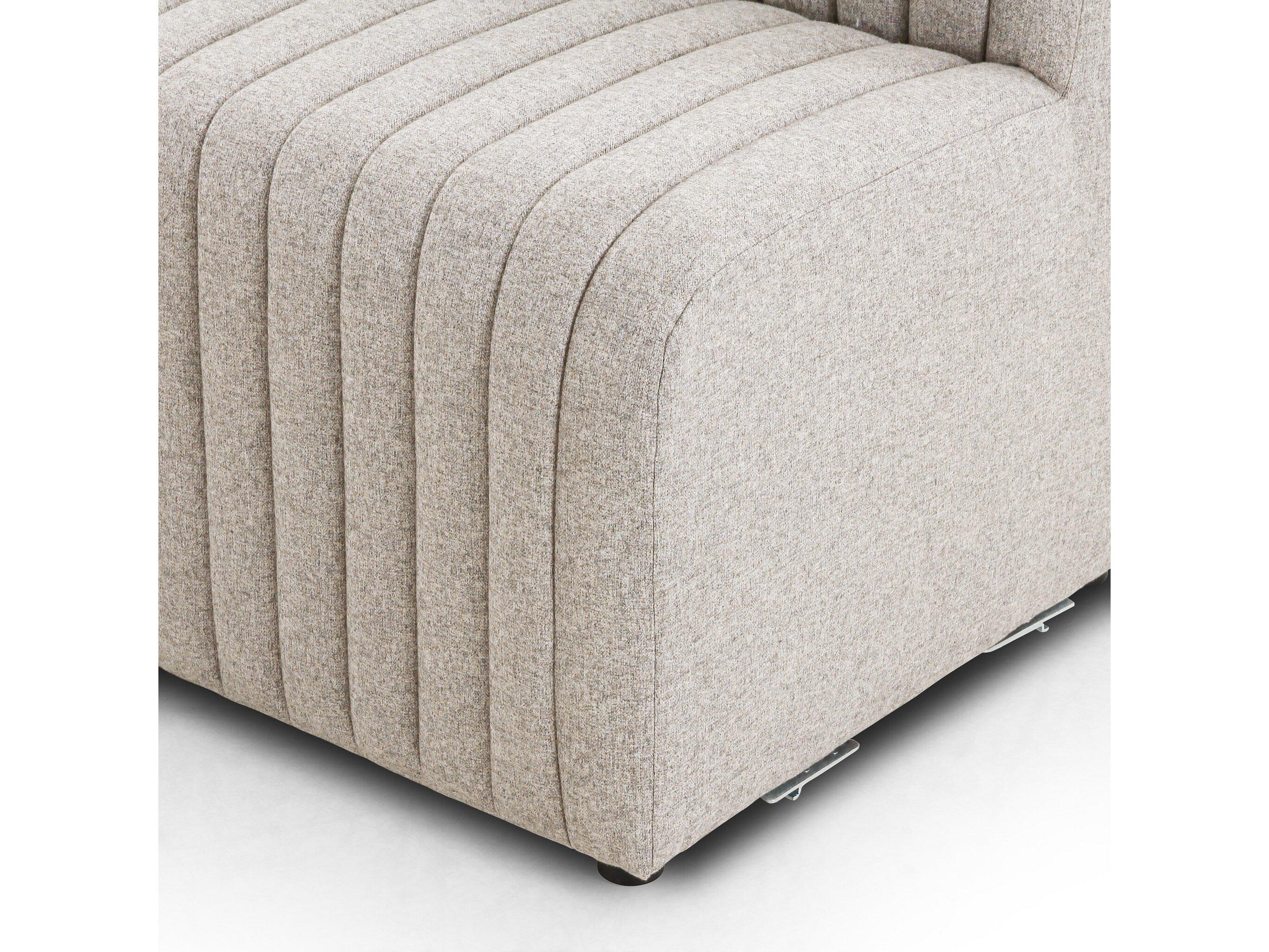 Four Hands Grayson Augustine Orly Natural Upholstered Dining Banquette