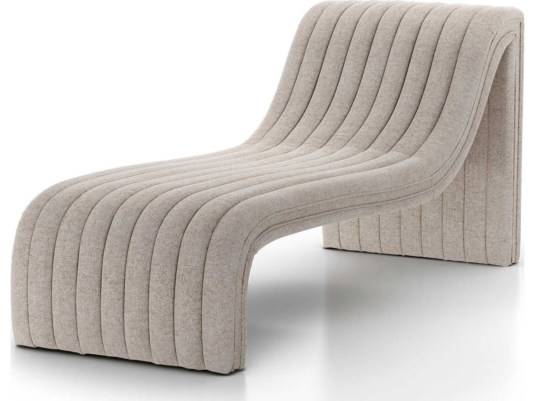 Four Hands Grayson Beige Upholstered Chaise