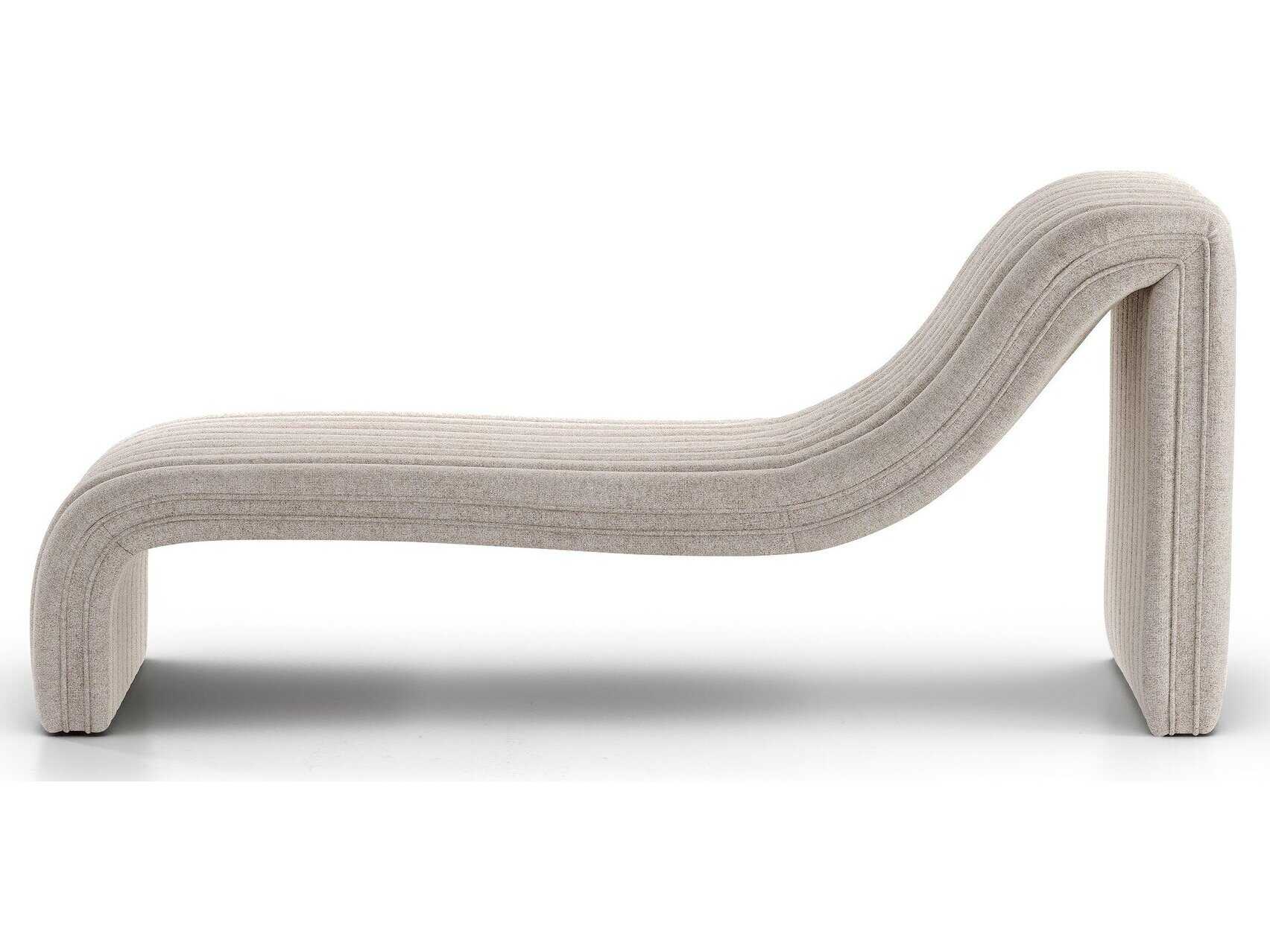 Four Hands Grayson Beige Upholstered Chaise