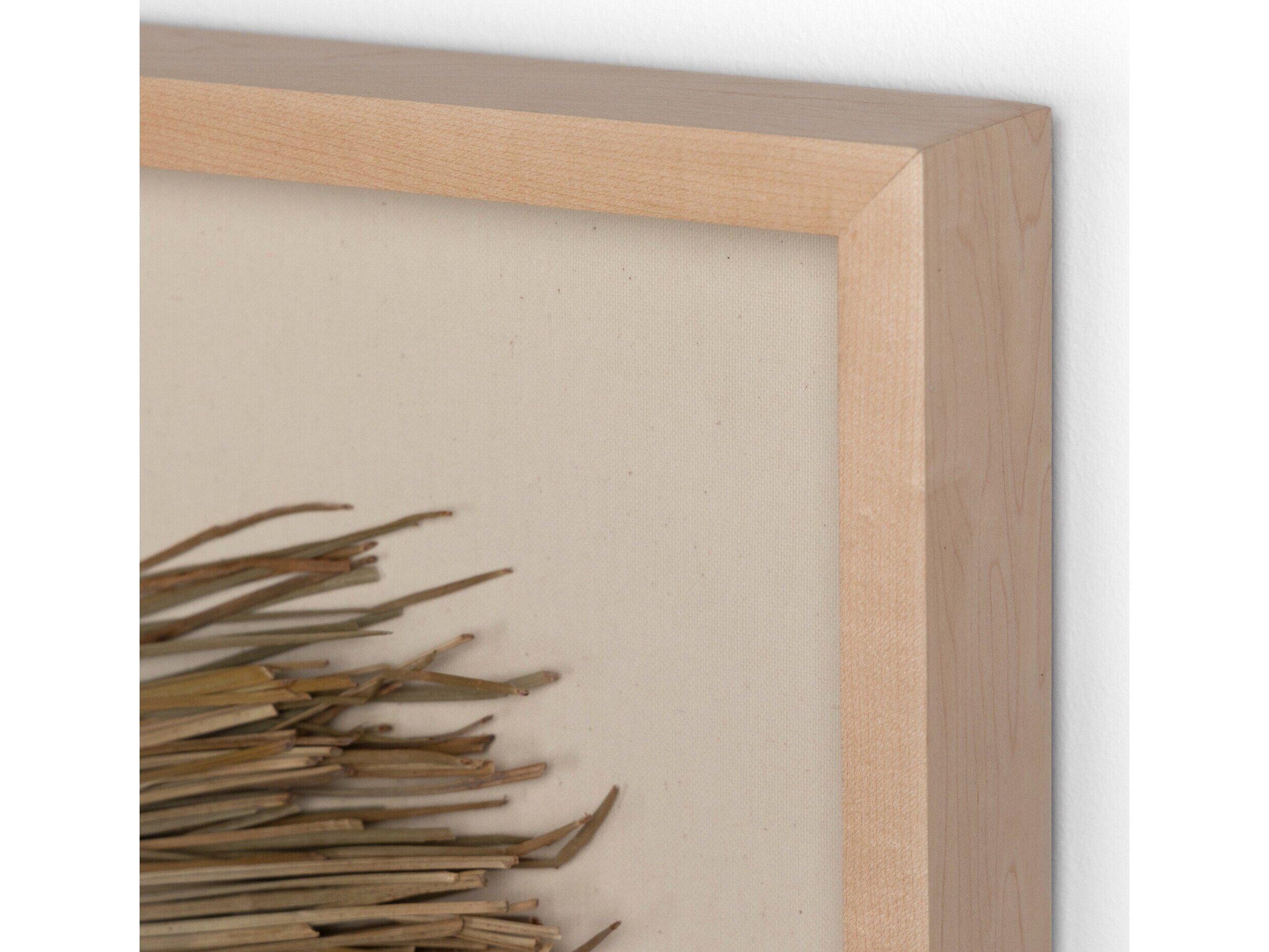 Four Hands Art Studio Sea Grass Object Beda Wood Wall Art