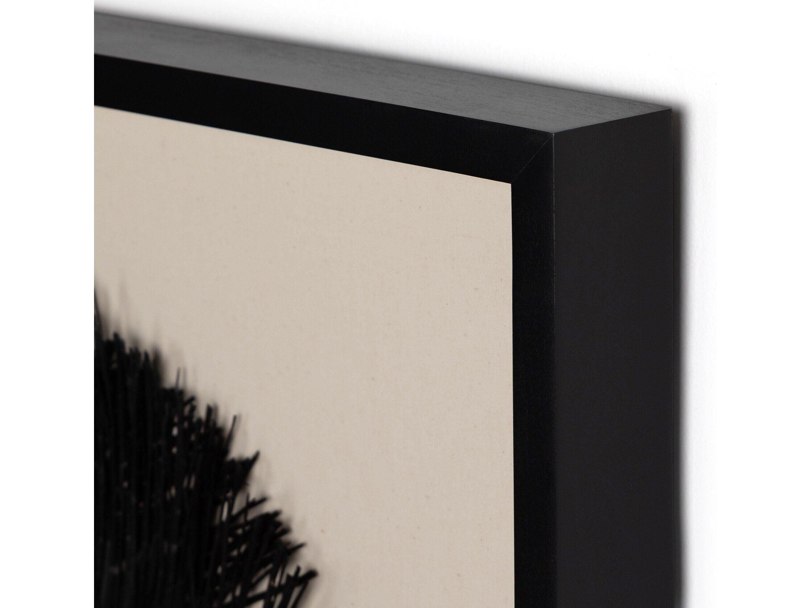 Four Hands Art Studio Black Sea Grass Wood Wall Art