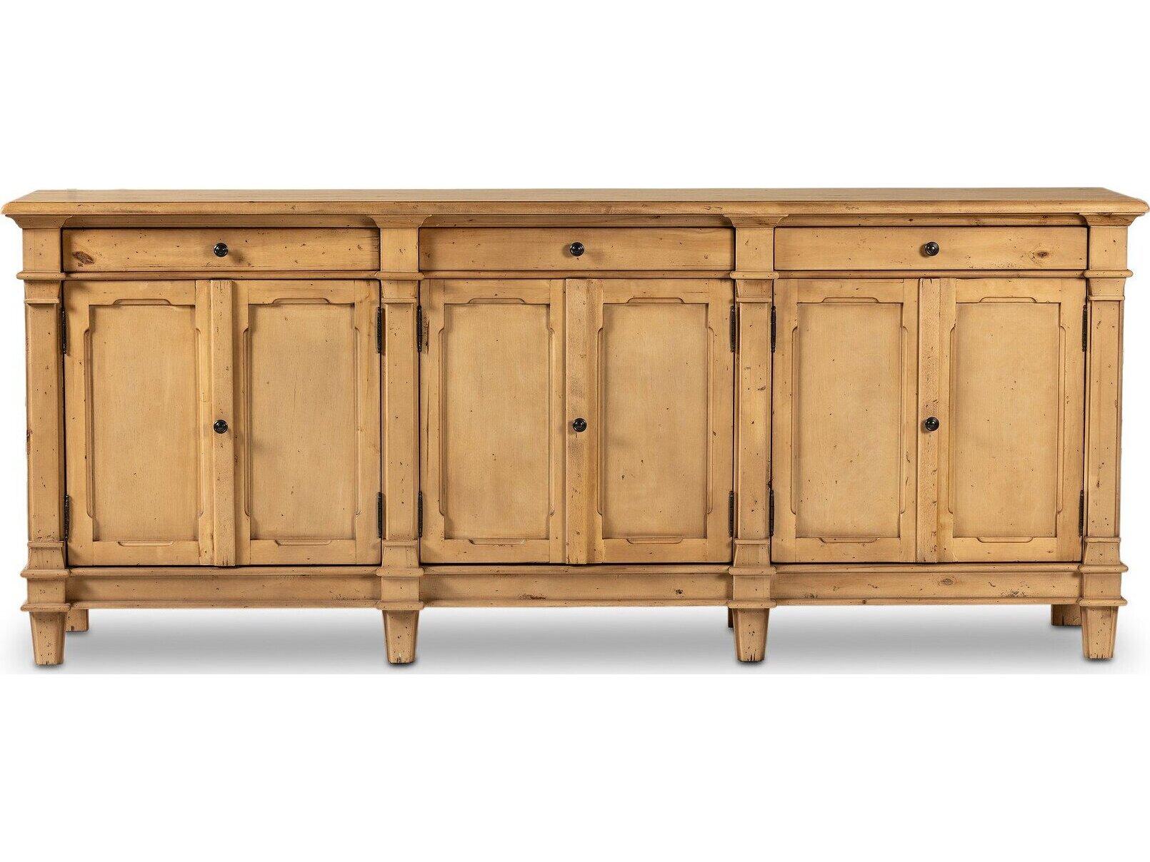 Four Hands Cordella 96" Pine Wood Sideboard