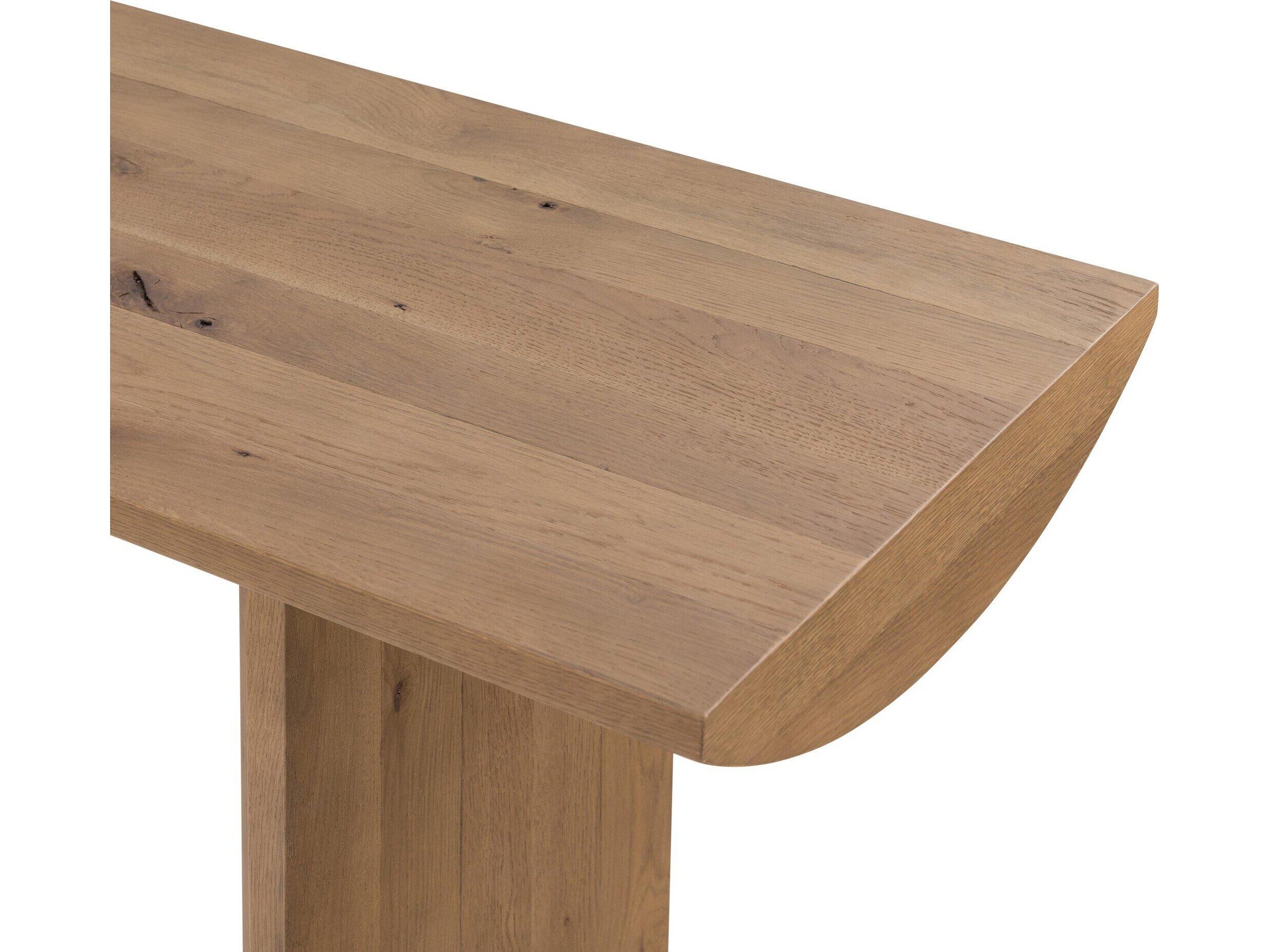 Four Hands Barton Pickford Rectangular Wood Dusted Oak Console Table