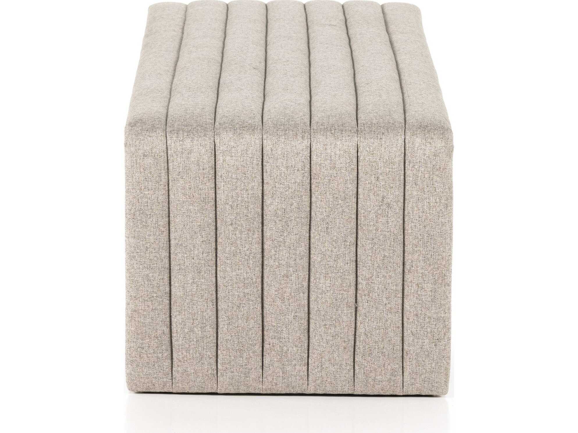 Four Hands Grayson Orly Natural Beige Upholstered Accent Bench