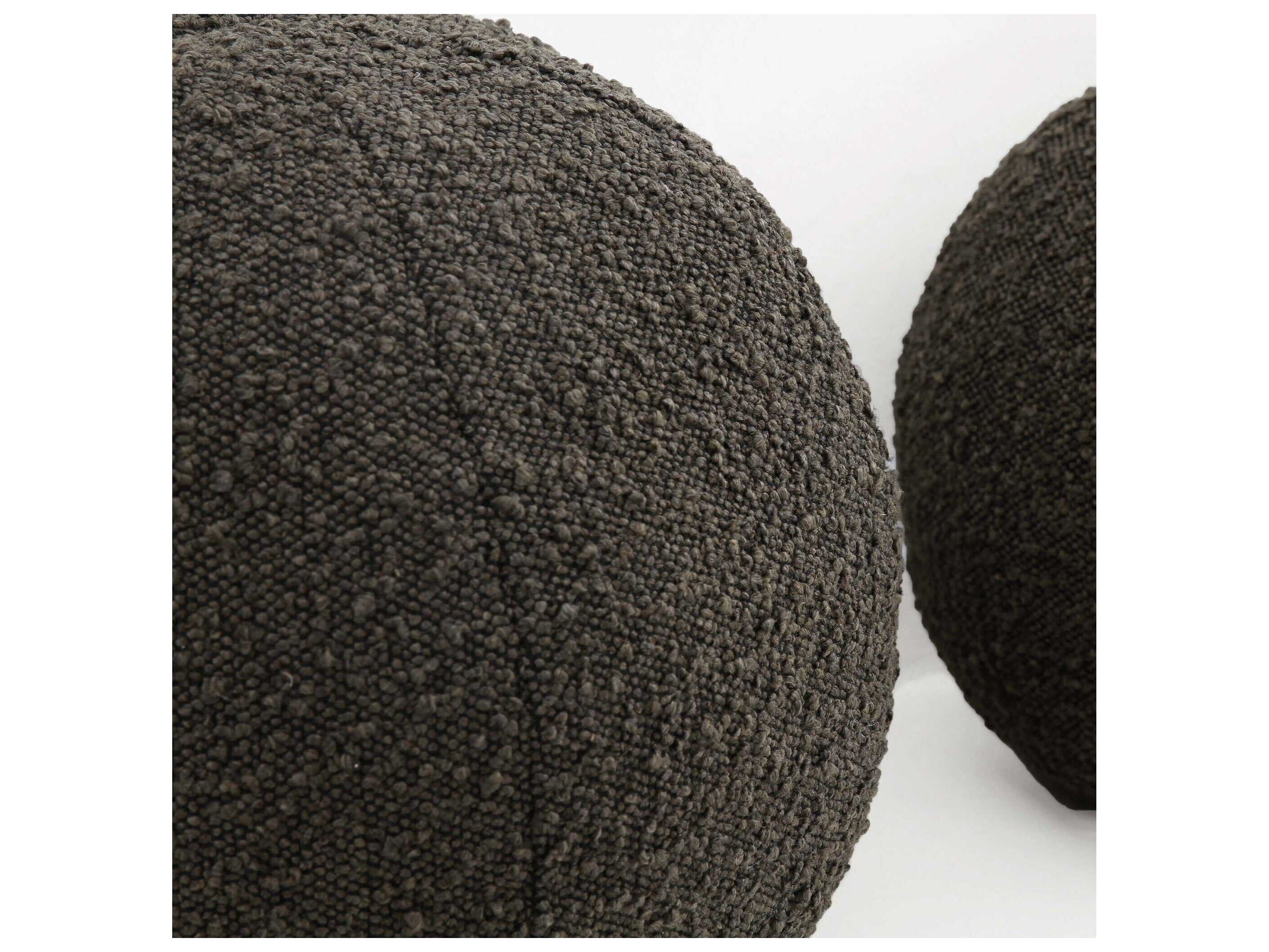 Four Hands Grayson Balle Knoll Mink  Pillow, Set Of 2