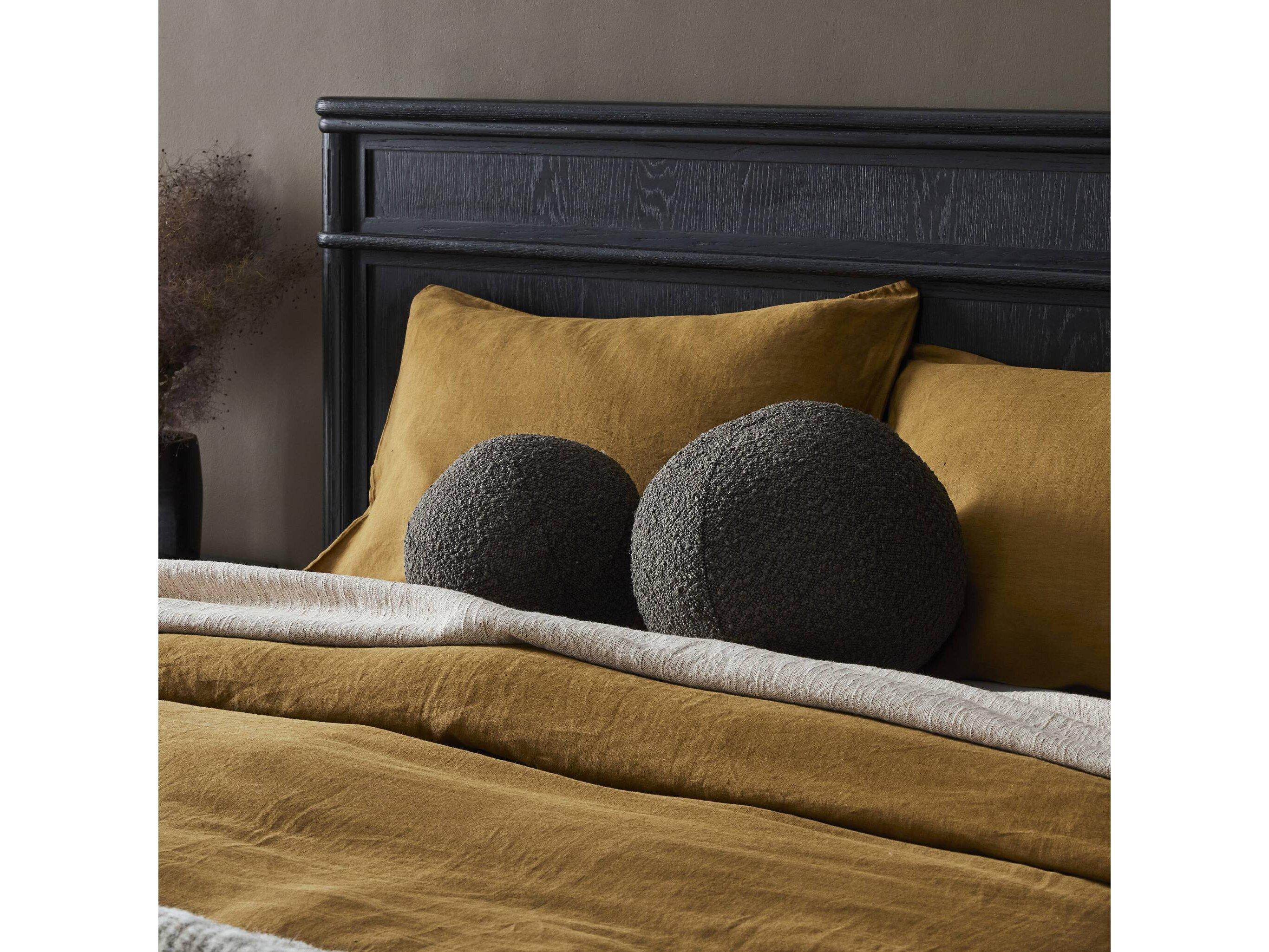 Four Hands Grayson Balle Knoll Mink  Pillow, Set Of 2