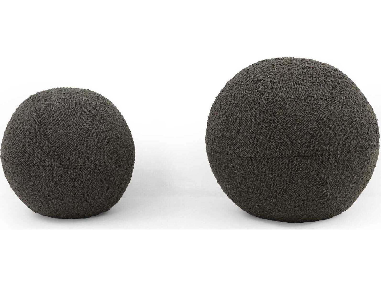 Four Hands Grayson Balle Knoll Mink  Pillow, Set Of 2