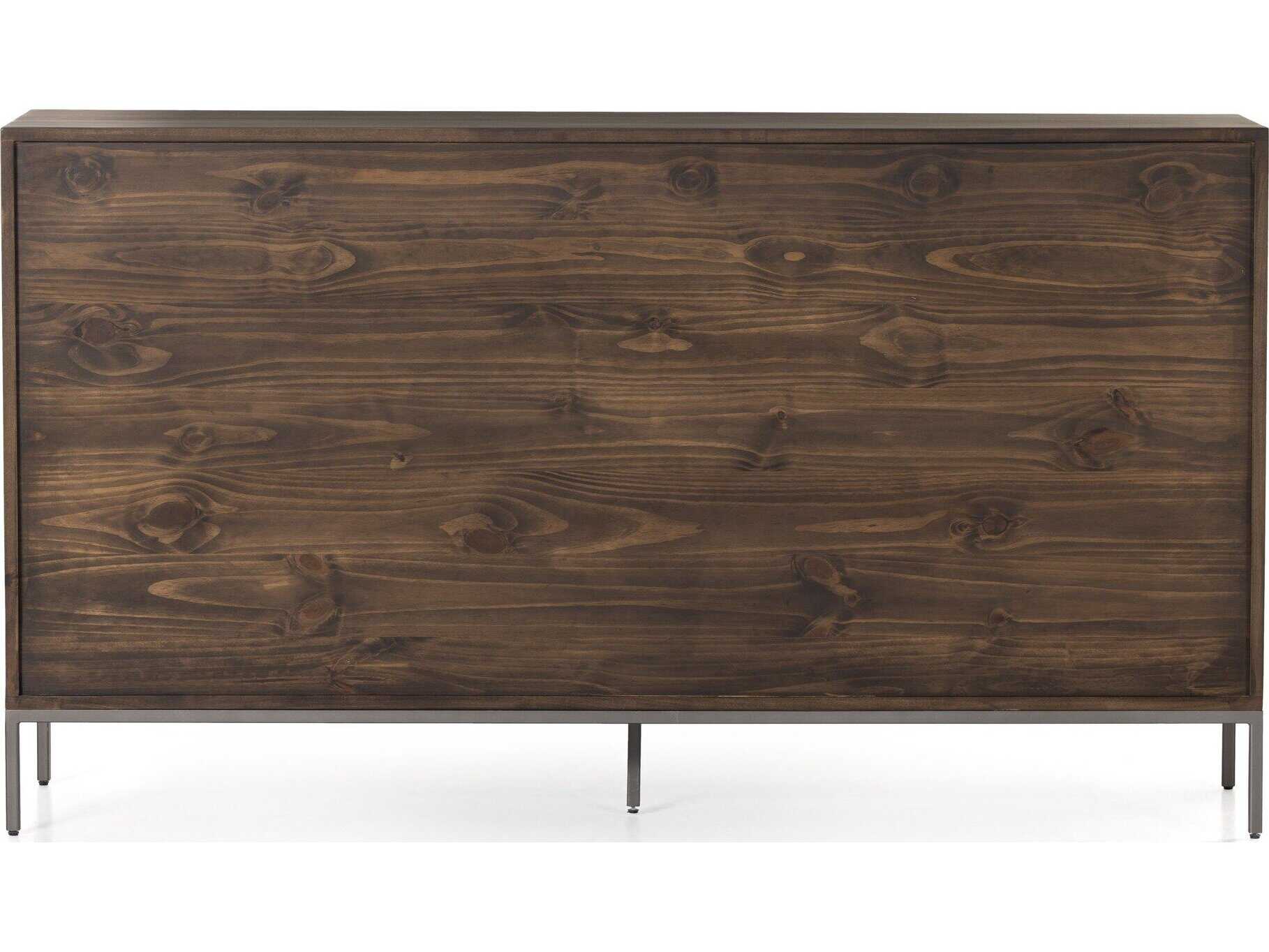 Four Hands Fulton Trey Auburn Poplar  Wood 9 Drawer Dresser