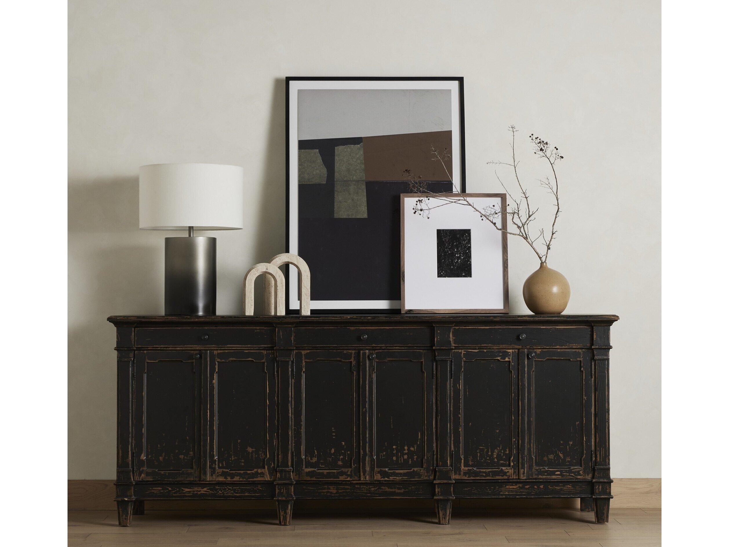 Four Hands Art Studio Run Away by Dan Hobday Black Maple  Canvas Wall Art