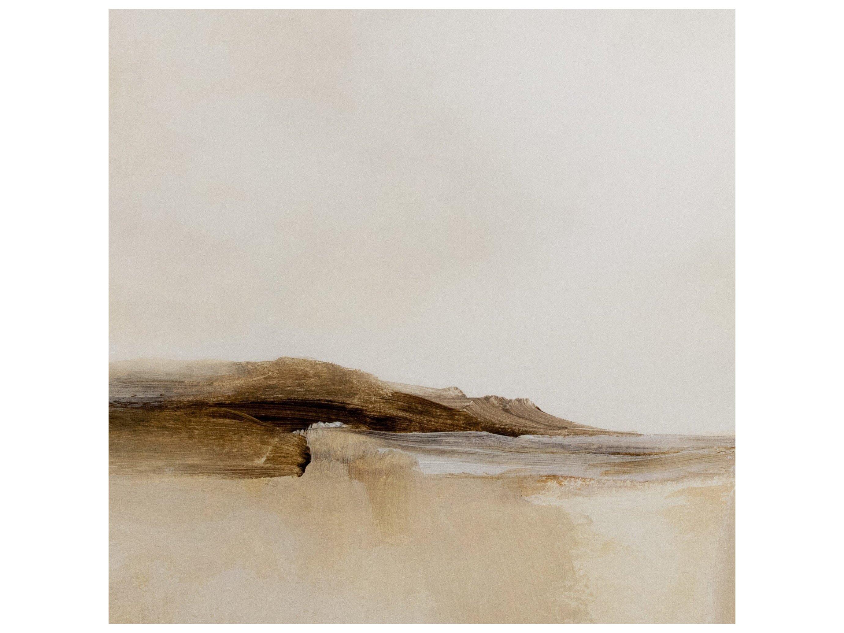 Four Hands Art Studio Colorado by Dan Hobday Vertical Grain White Oak  Canvas Wall Art