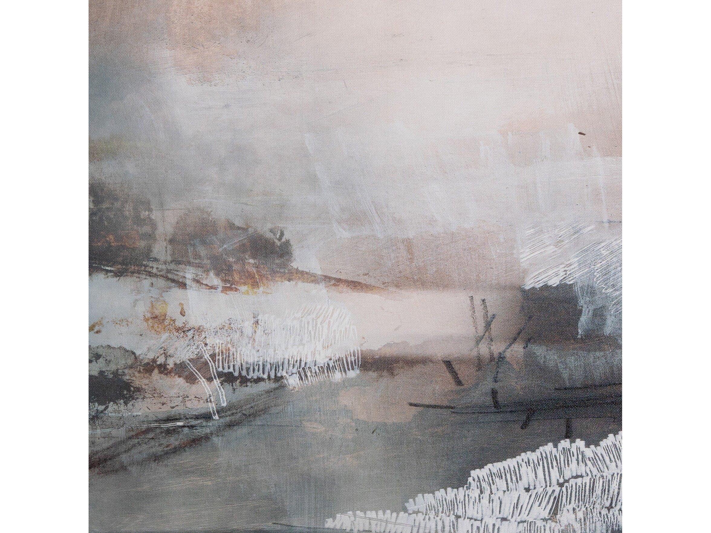 Four Hands Art Studio Budleigh by Dan Hobday Natural Maple Floater  Canvas Wall Art