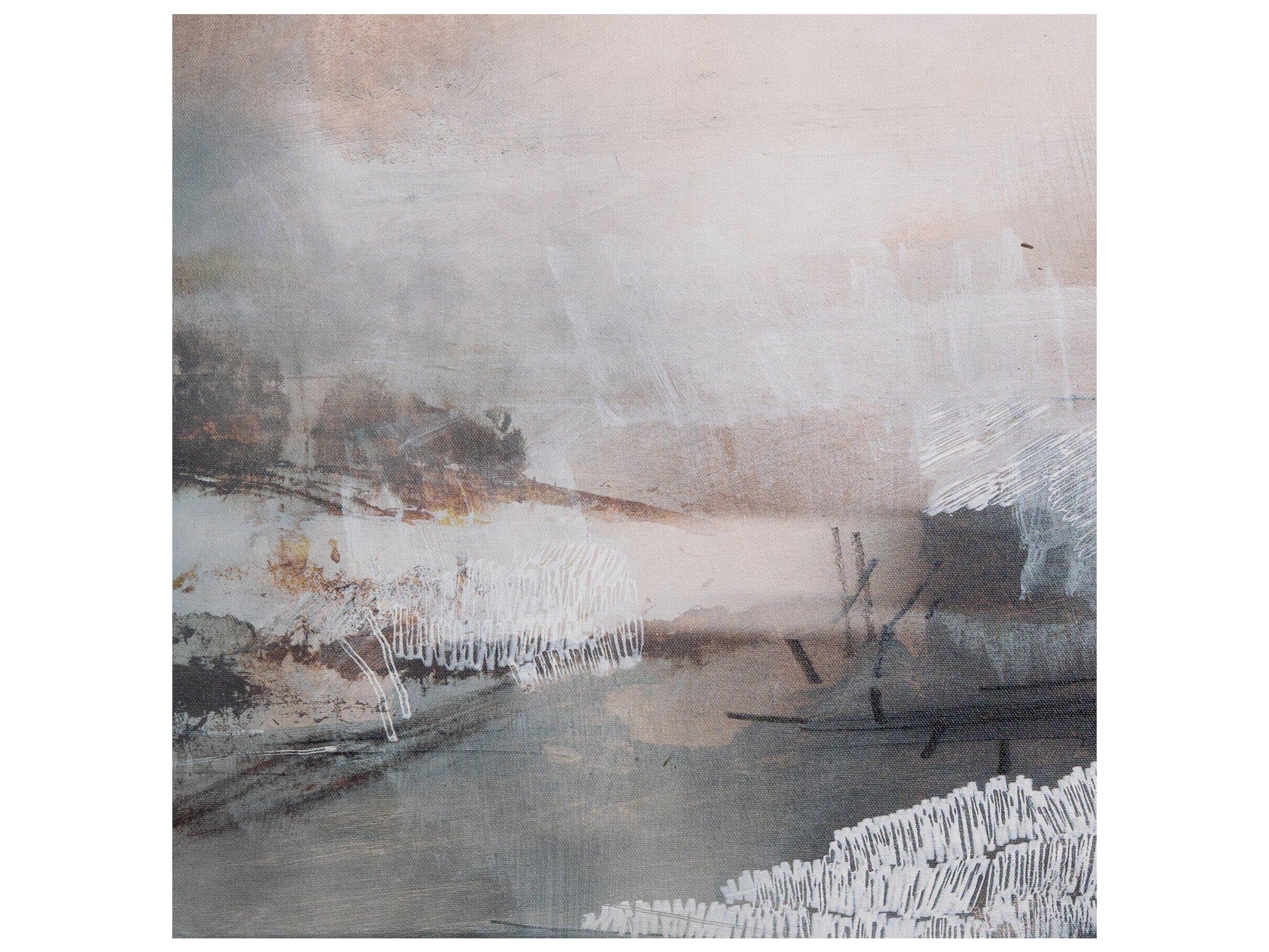 Four Hands Art Studio Budleigh by Dan Hobday Natural Maple Floater  Canvas Wall Art