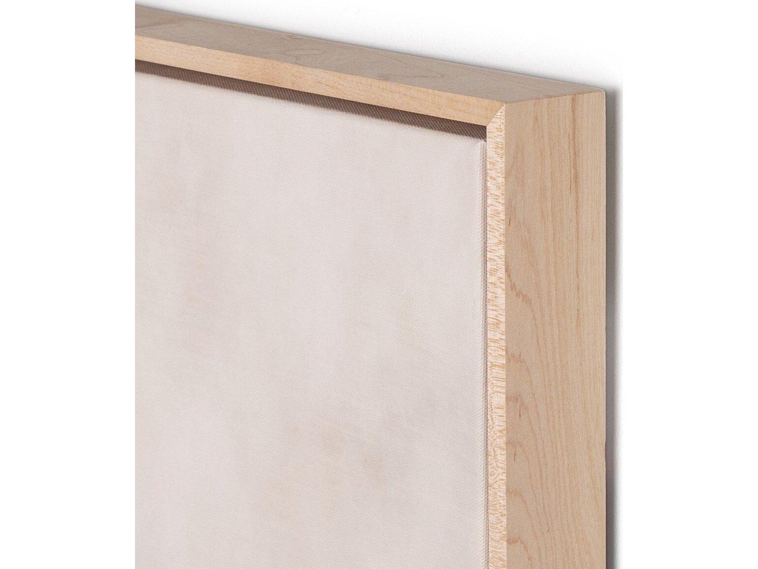 Four Hands Art Studio Distant Forest by Dan Hobday Natural Maple Floater  Canvas Wall Art