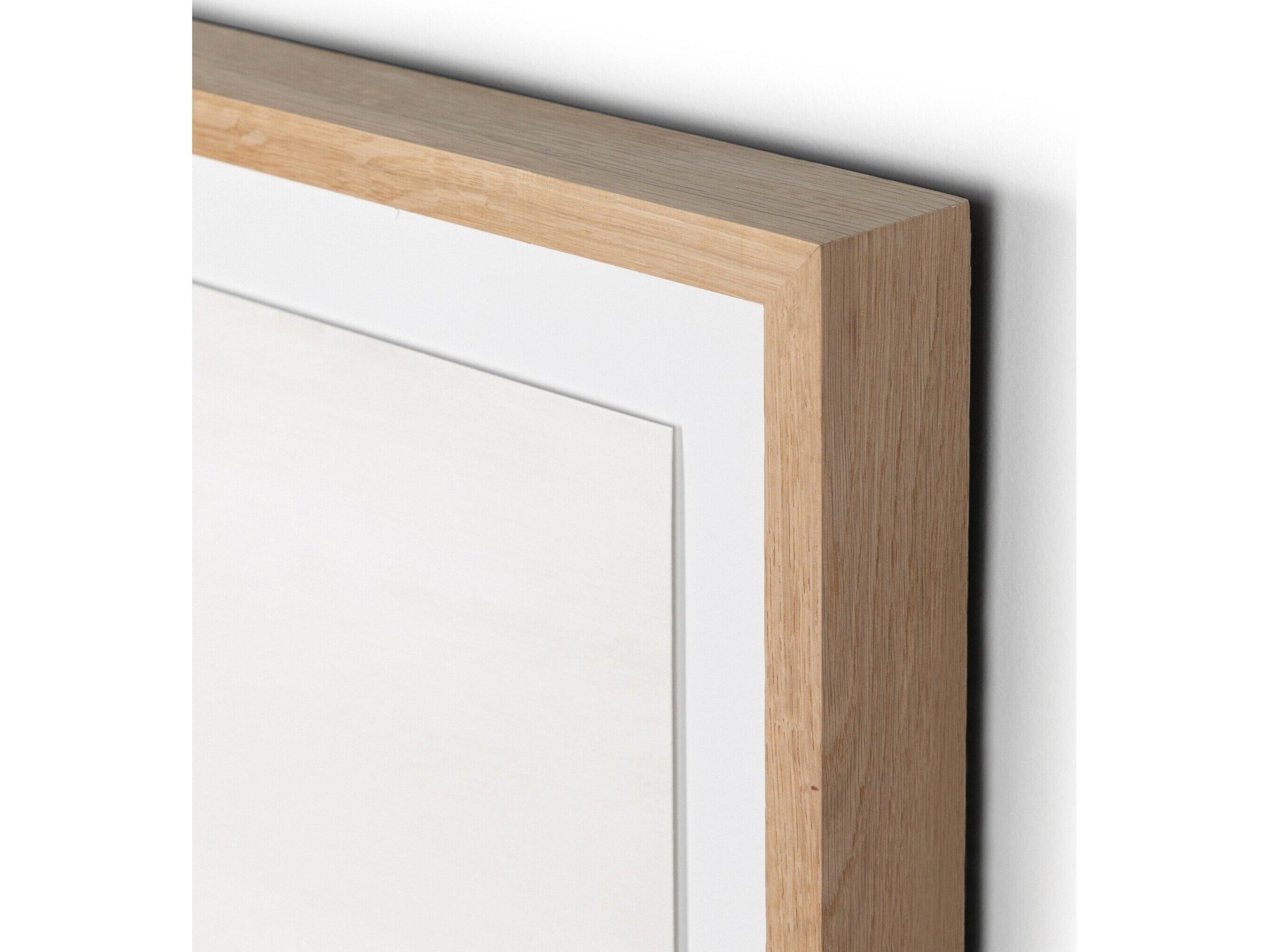 Four Hands Art Studio Breeze by Dan Hobday Vertical Grain White Oak  Canvas Wall Art