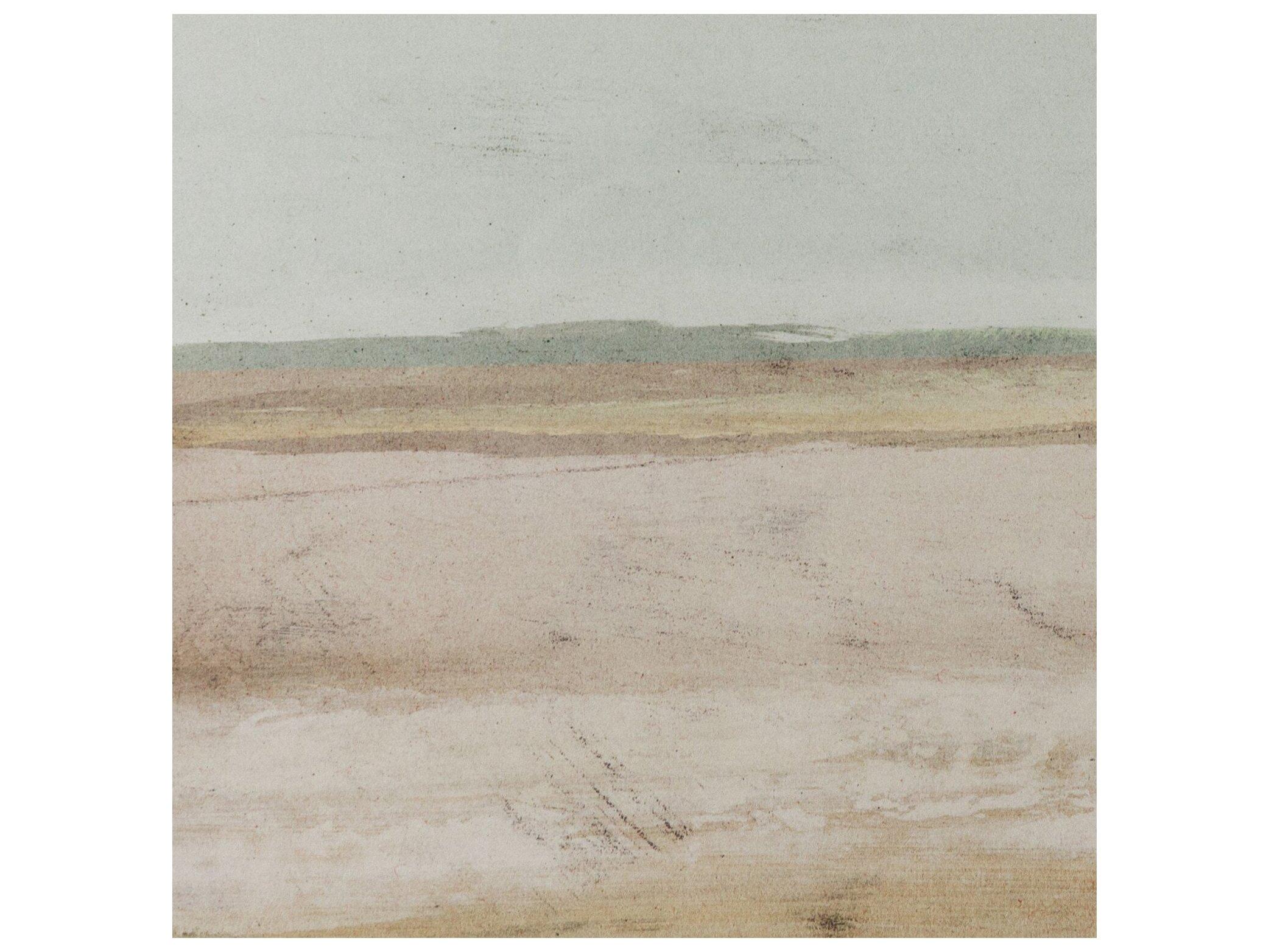 Four Hands Art Studio The Old Town by Dan Hobday Vertical Grain White Oak  Canvas Wall Art