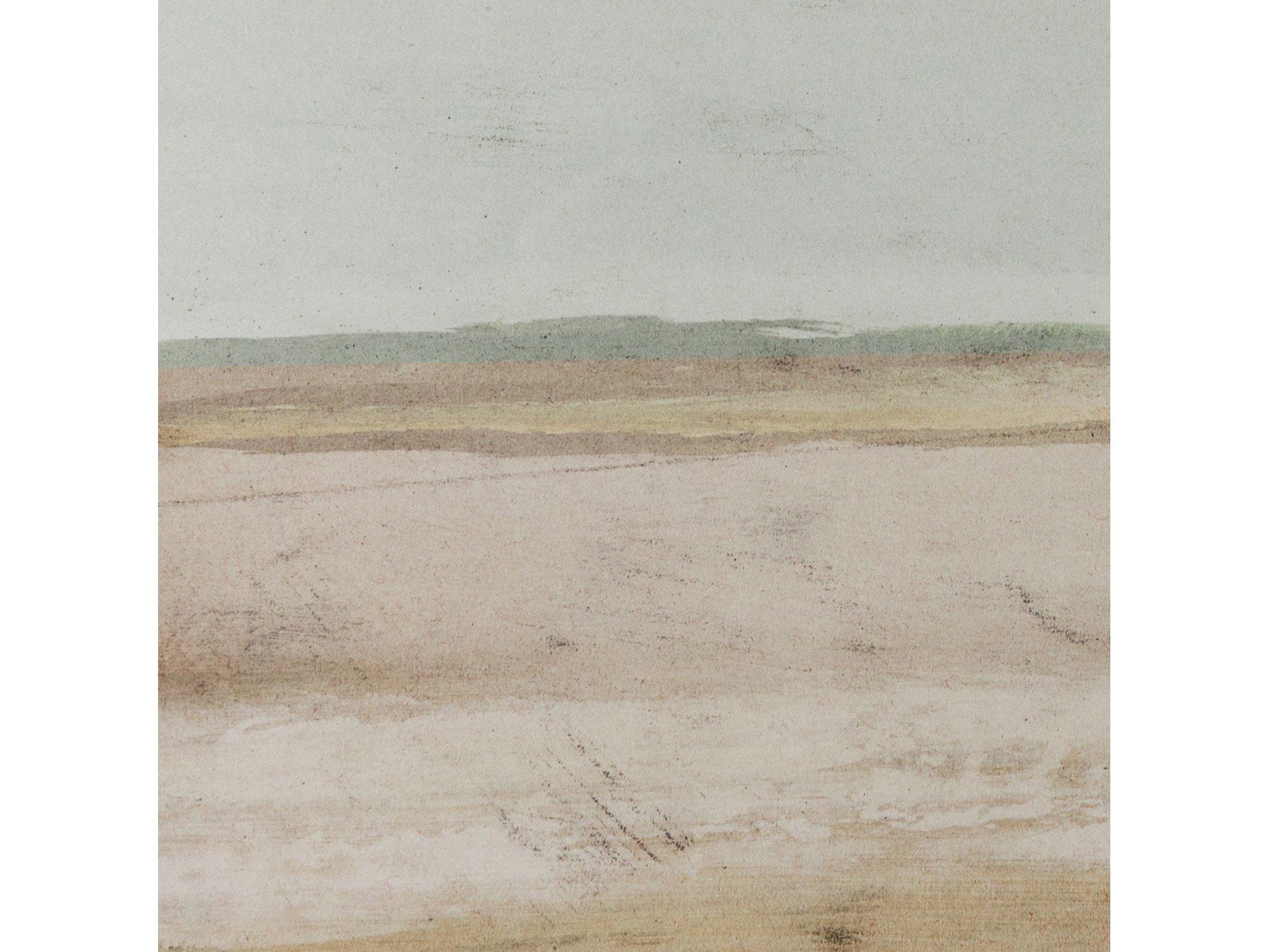 Four Hands Art Studio The Old Town by Dan Hobday Vertical Grain White Oak  Canvas Wall Art