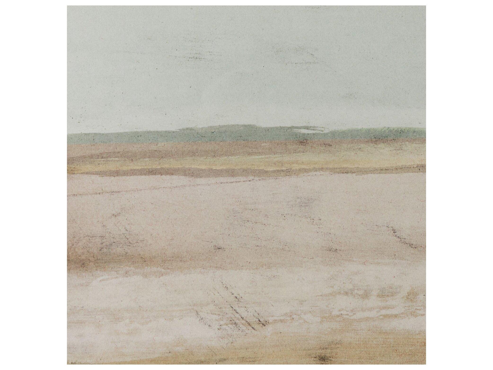 Four Hands Art Studio The Old Town by Dan Hobday Vertical Grain White Oak  Canvas Wall Art