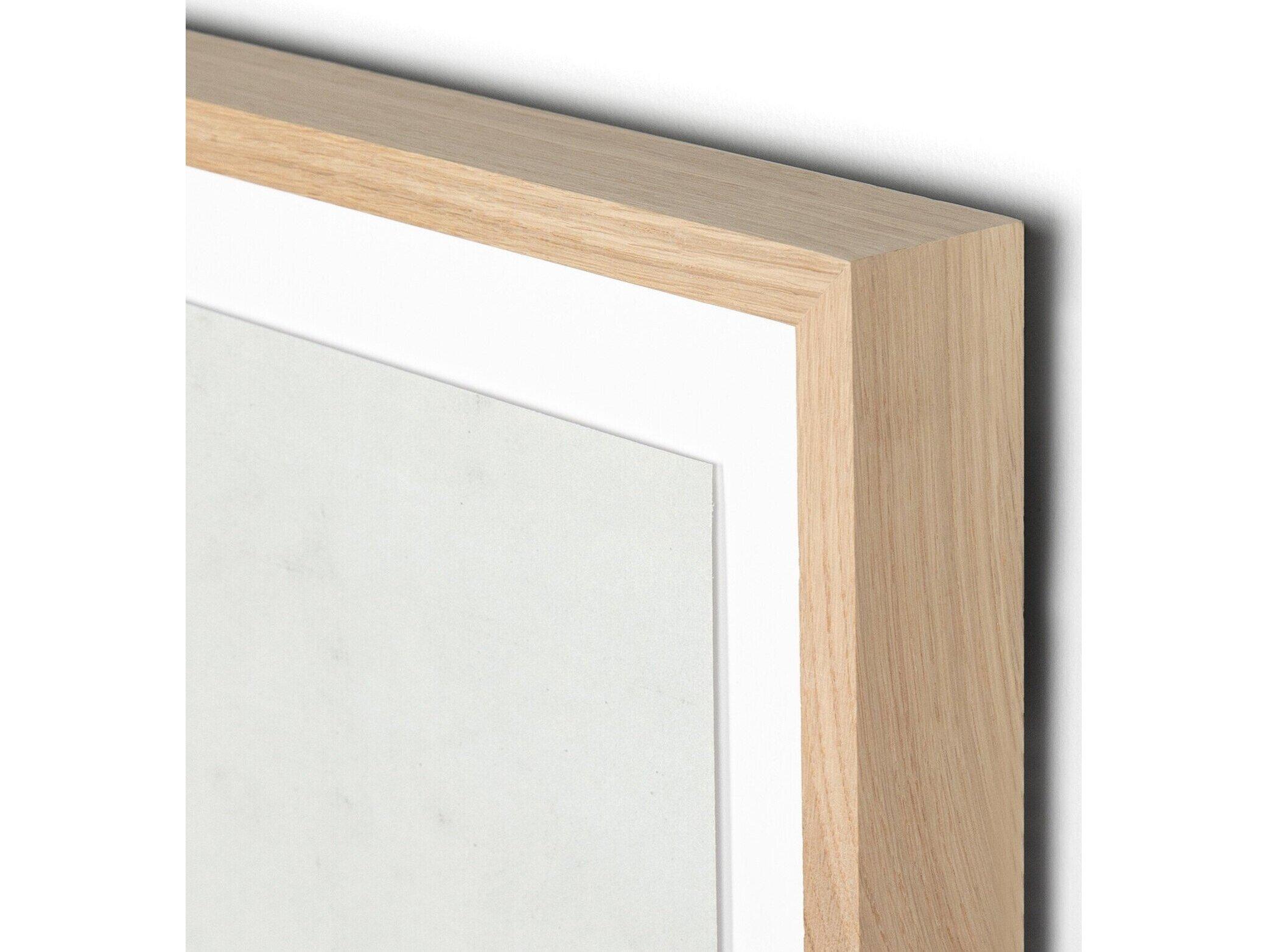 Four Hands Art Studio The Old Town by Dan Hobday Vertical Grain White Oak  Canvas Wall Art