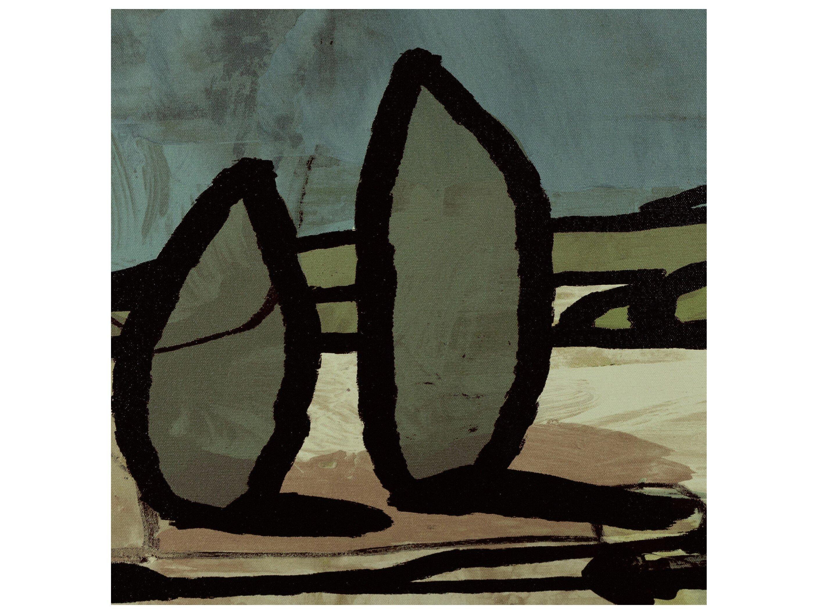 Four Hands Art Studio Natures Glow by Dan Hobday Rustic Walnut  Canvas Wall Art