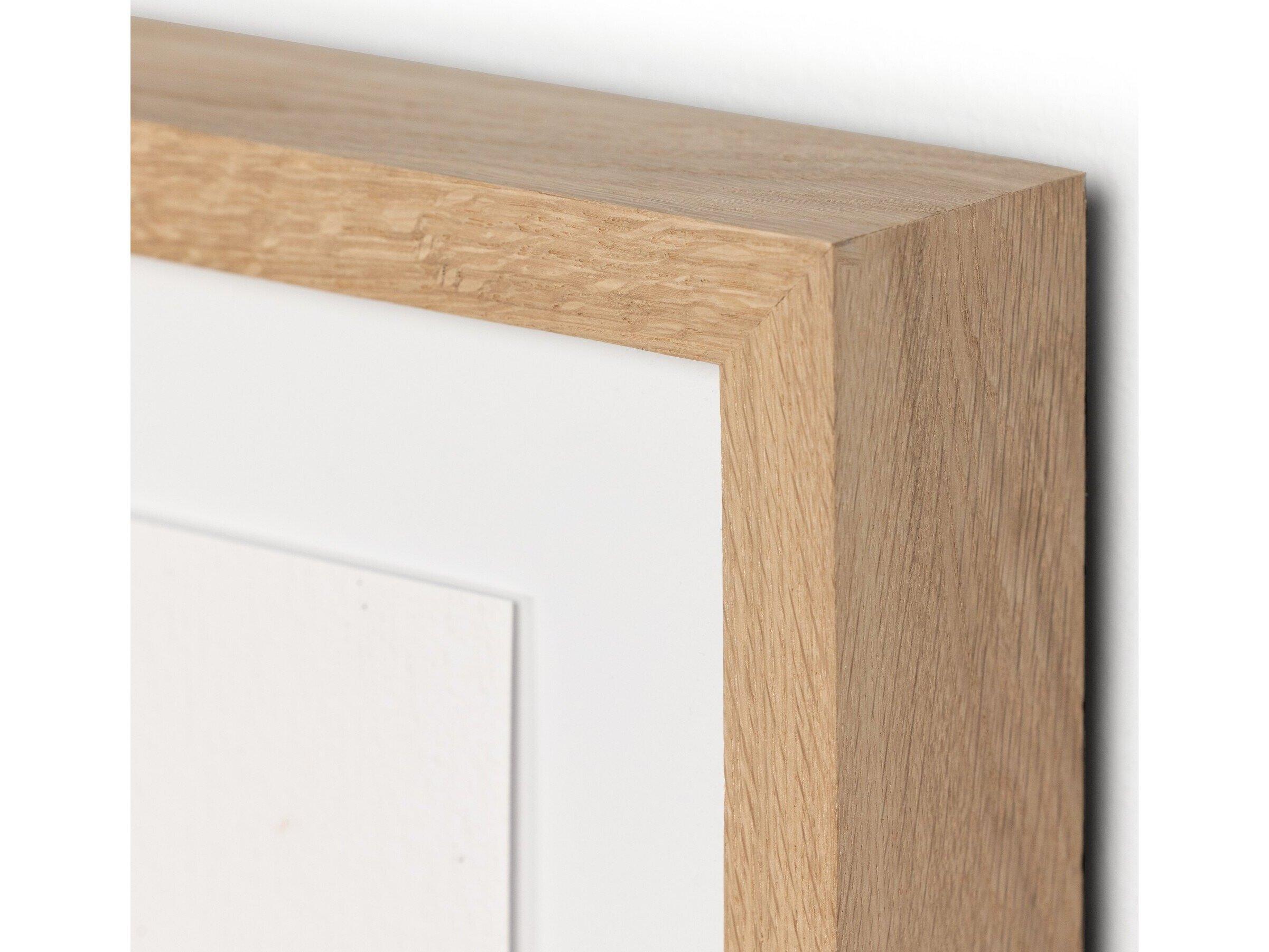 Four Hands Art Studio Into The Woods I by Santhosh Ch Vertical Grain White Oak  Canvas Wall Art